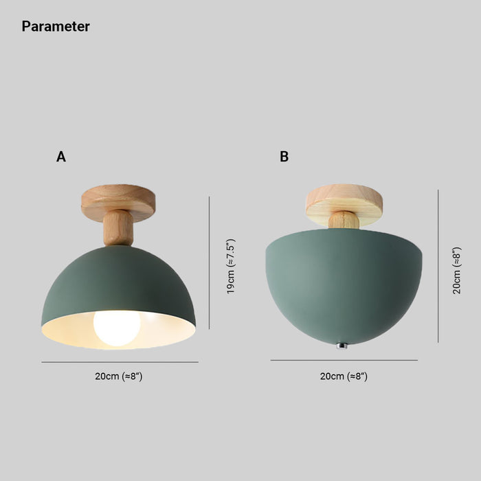 Scandinavian Simple Round Ceiling Light - Cueteks