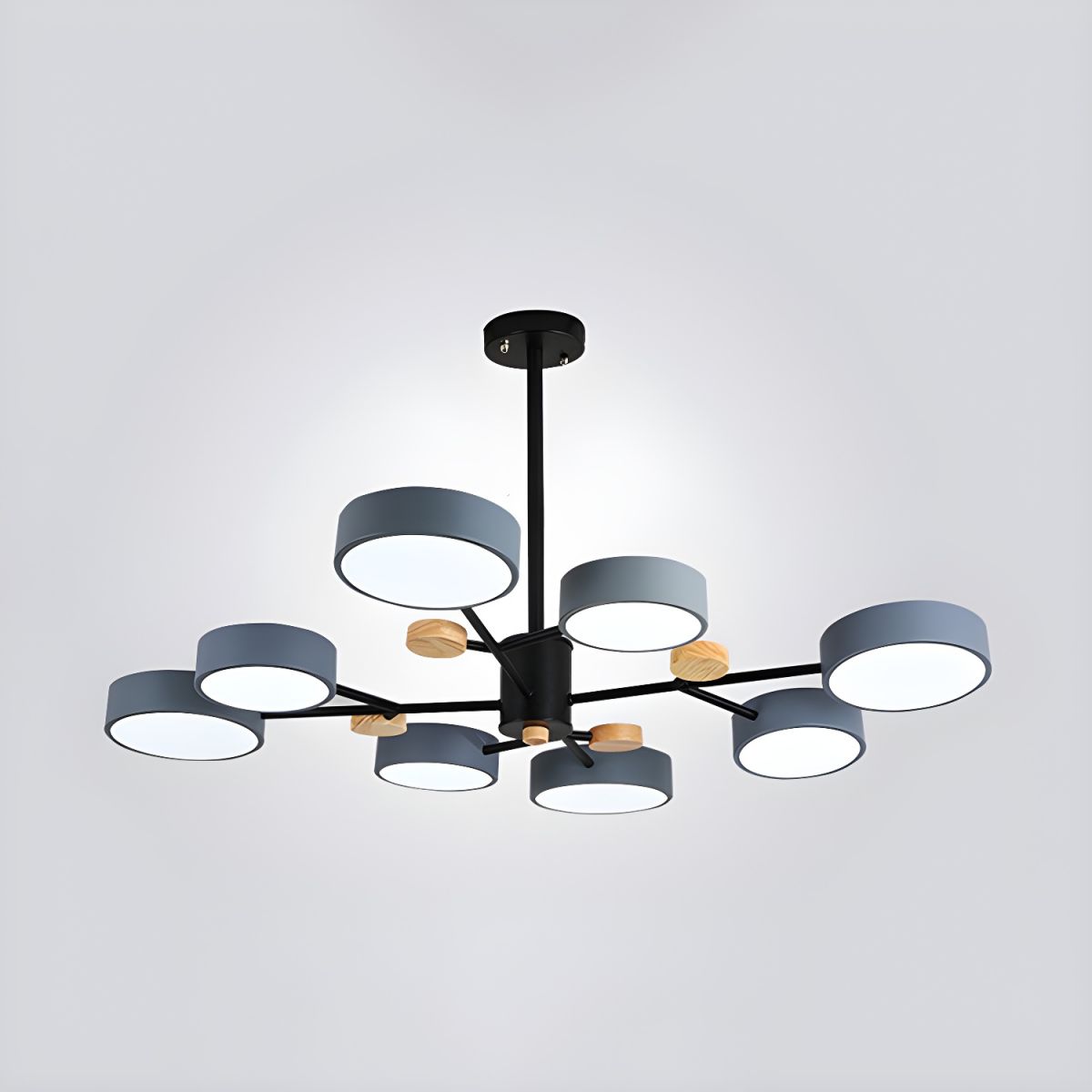 Contemporary Acrylic LED Hanging Pendant Light - Cueteks