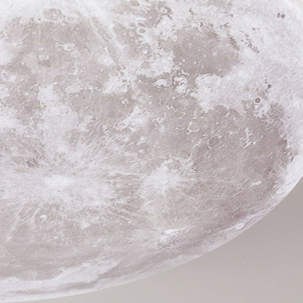 Creative Round Moon LED Ceiling Light - Cueteks
