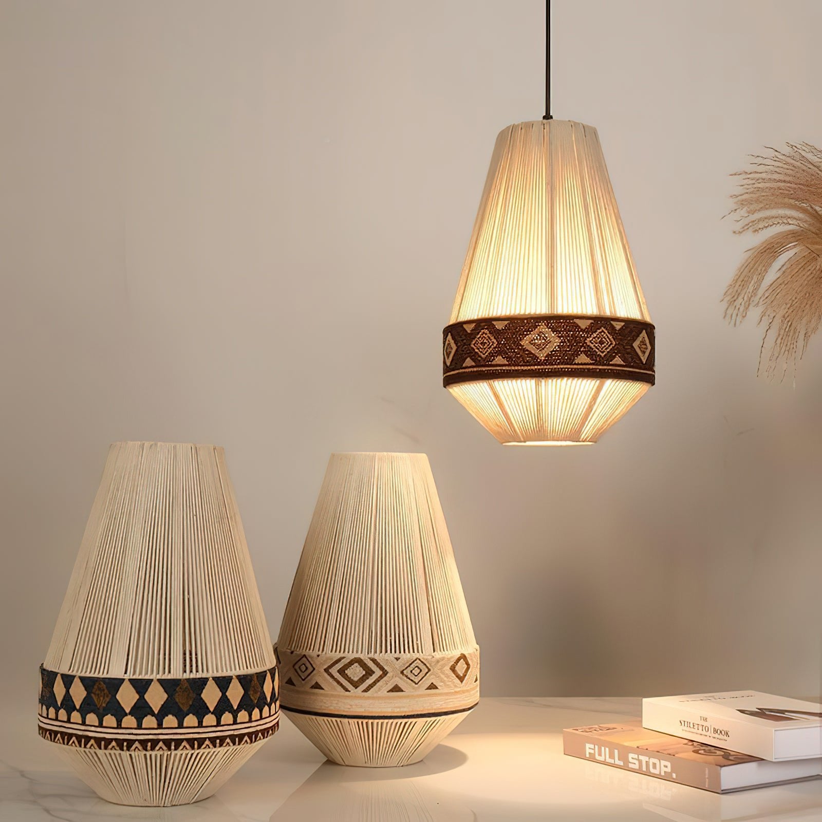 Bohemian Fringe Pendant Lamp - Cueteks
