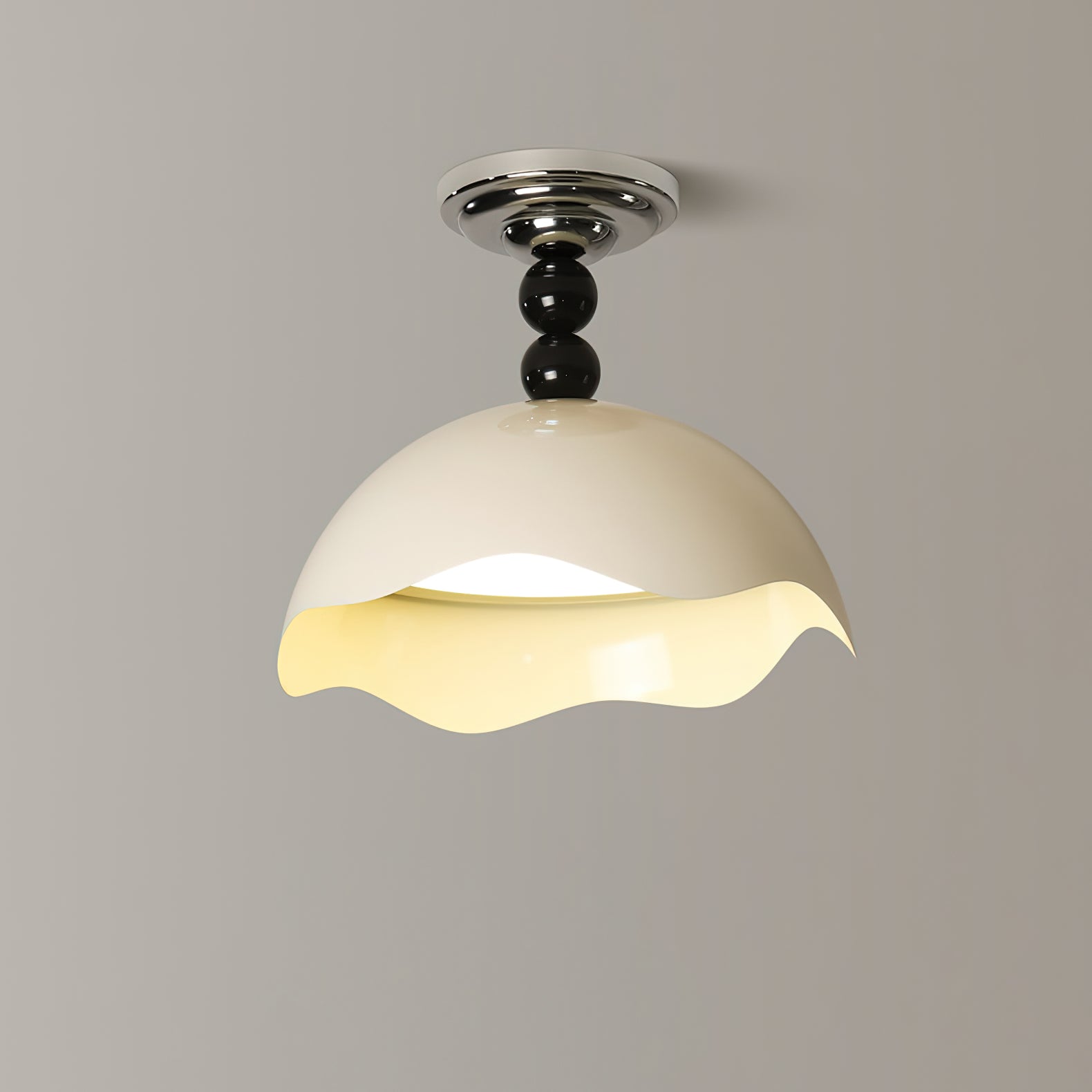 Wave Crest Ceiling Lamp - Cueteks