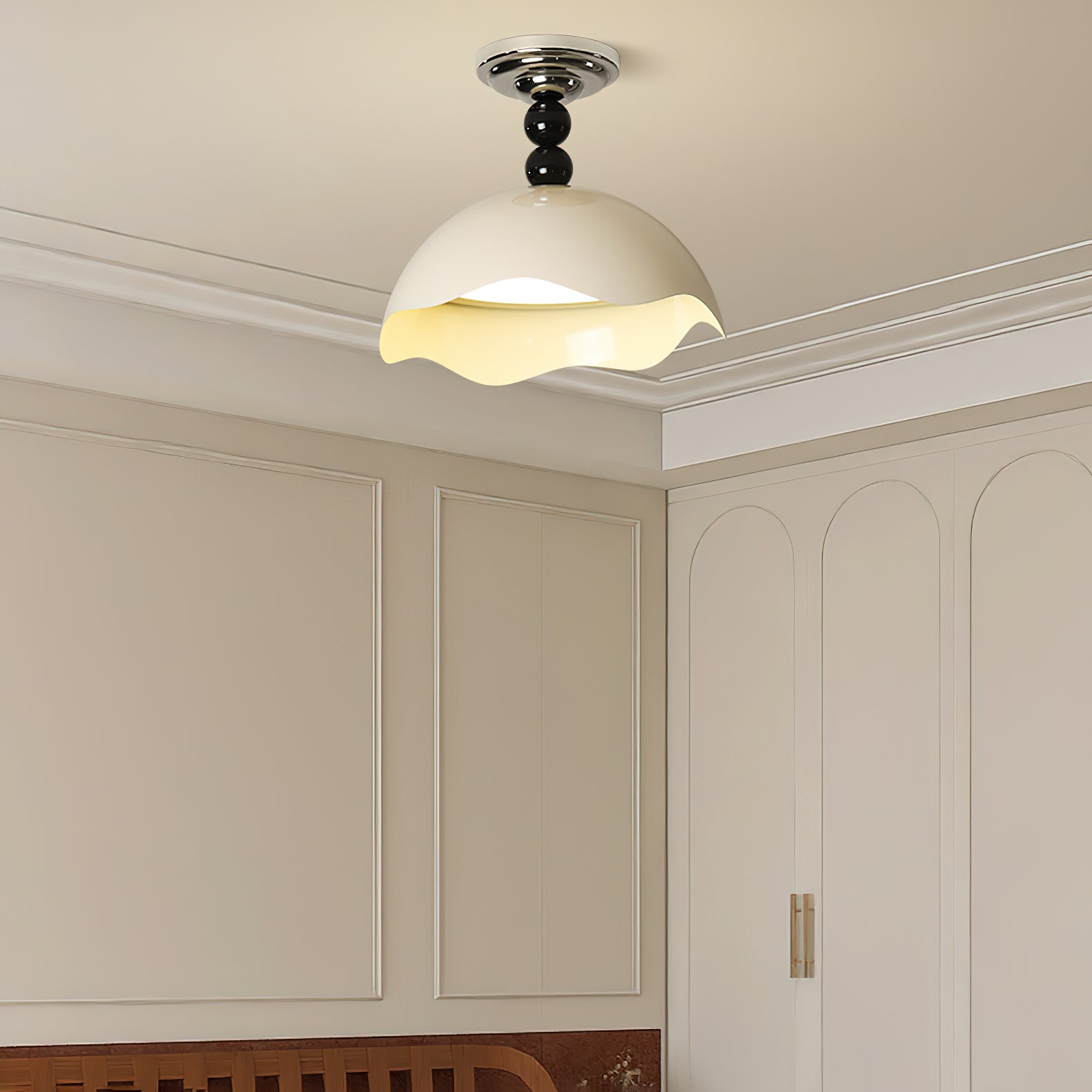 Wave Crest Ceiling Lamp - Cueteks