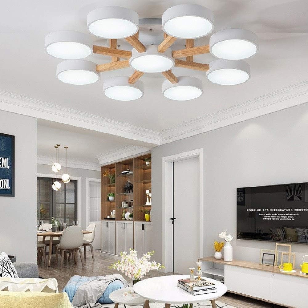 Contemporary Acrylic Multi-Heads Ceiling Light - Cueteks