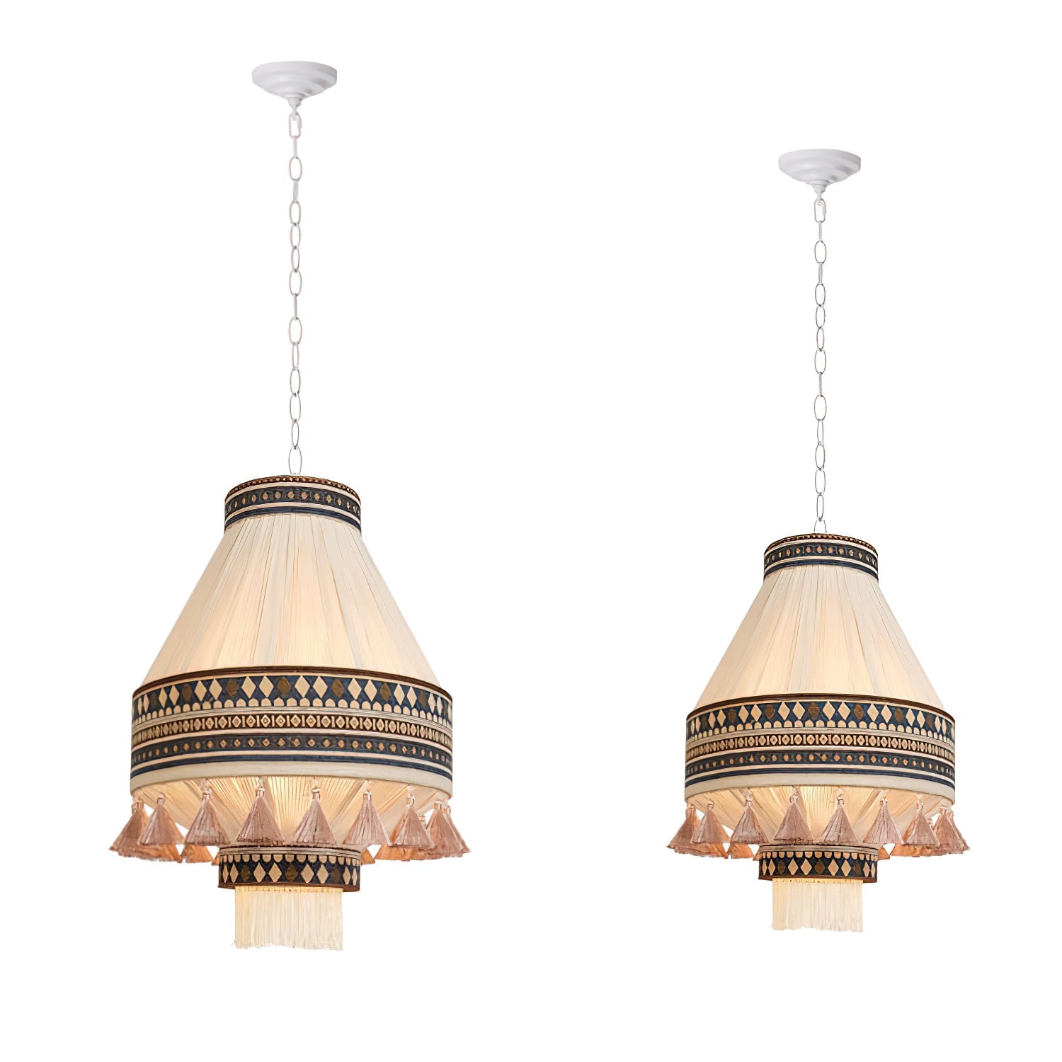 Bohemian Fringe Pendant Lamp - Cueteks