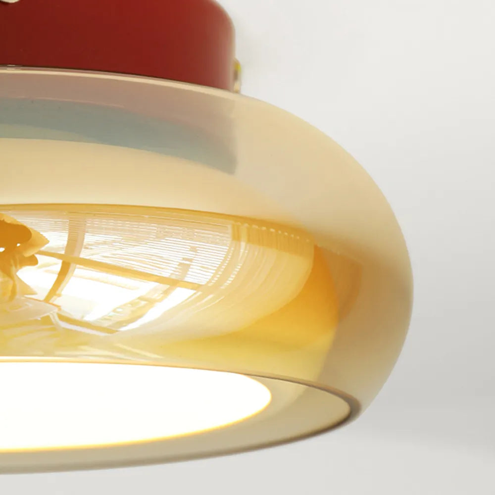 Vintage Small Acrylic LED Ceiling Light - Cueteks
