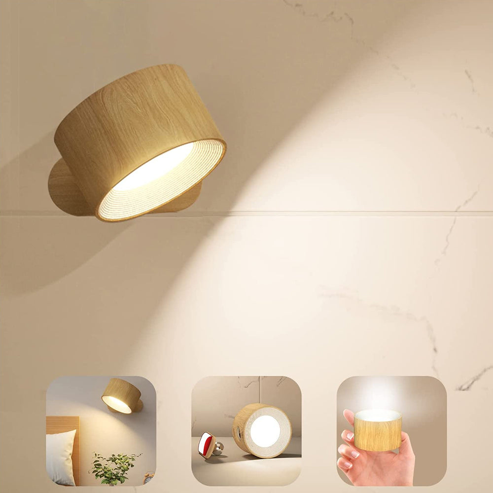Modern LED Rotation Mini Wall Light - Cueteks