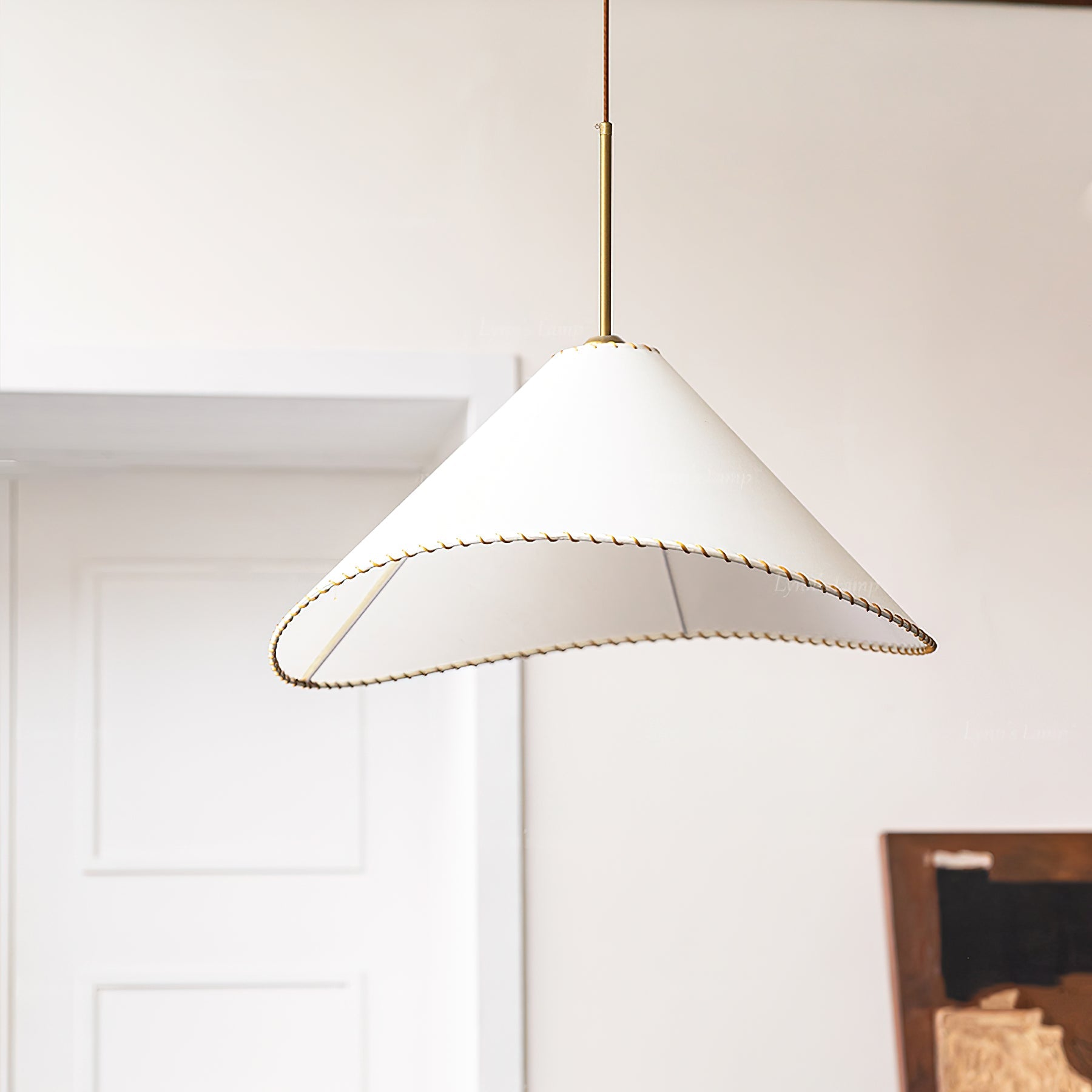 Twisted Shade Pendant Lamp - Cueteks