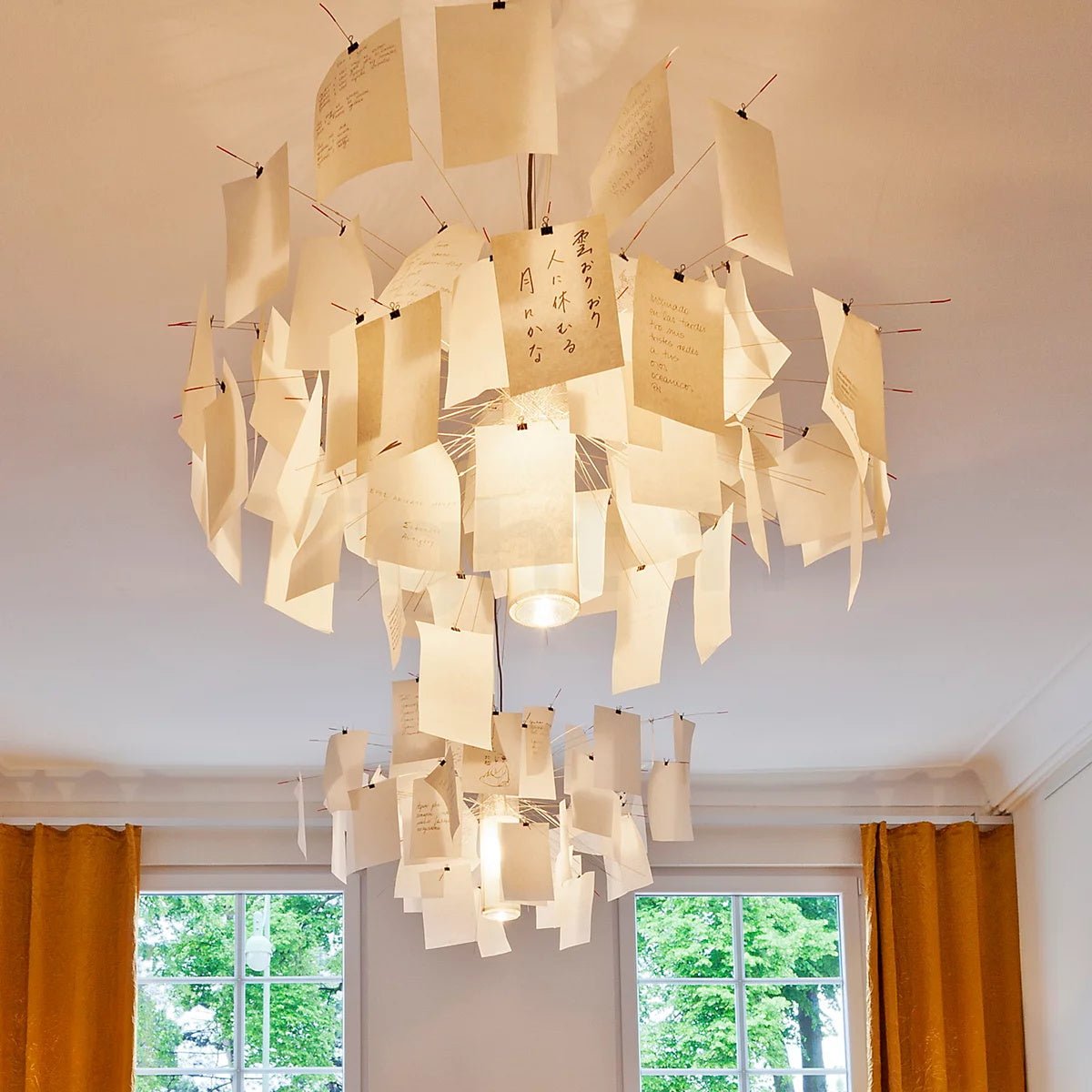 Paper Chandelier - Cueteks