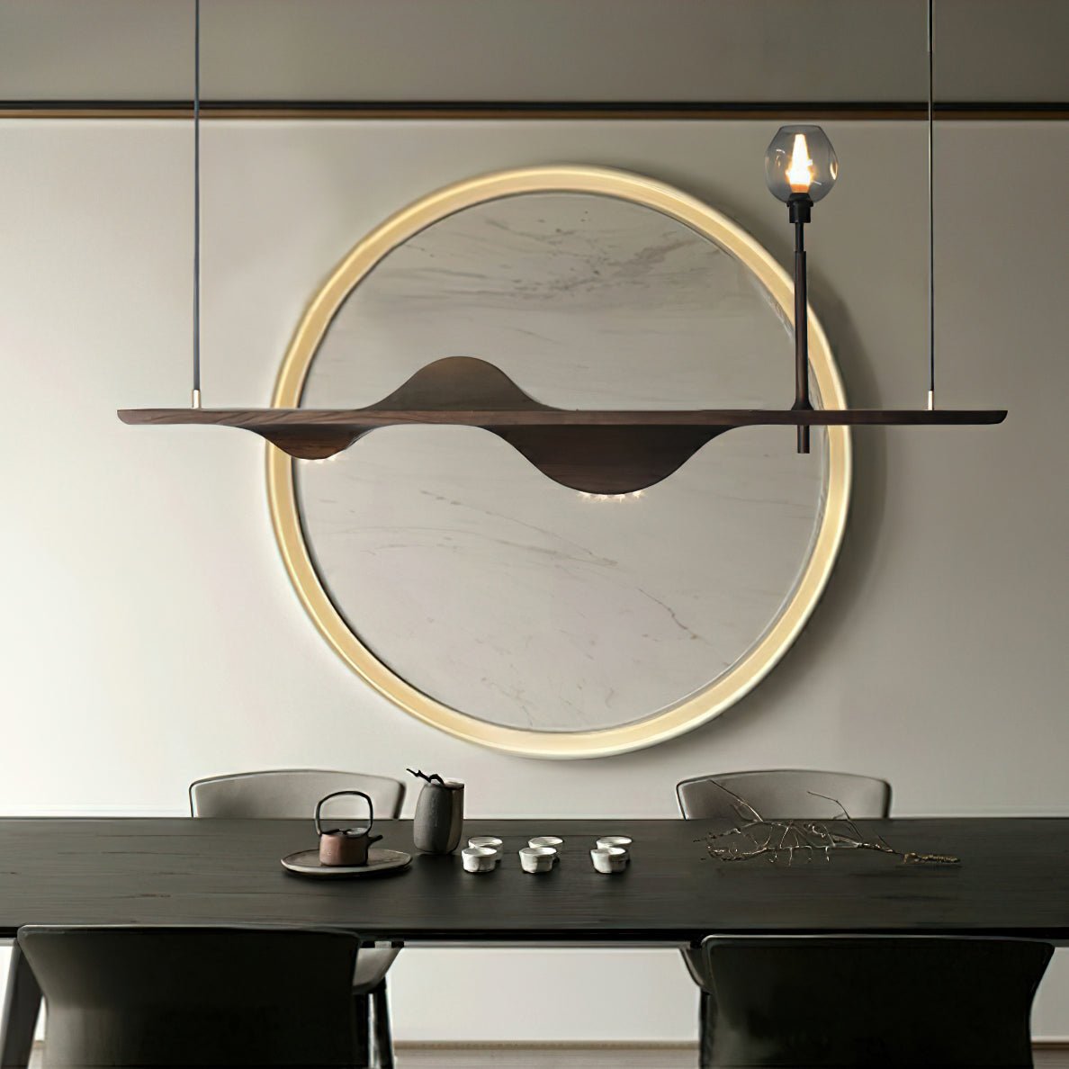 Tsunami Wave Chandelier - Cueteks