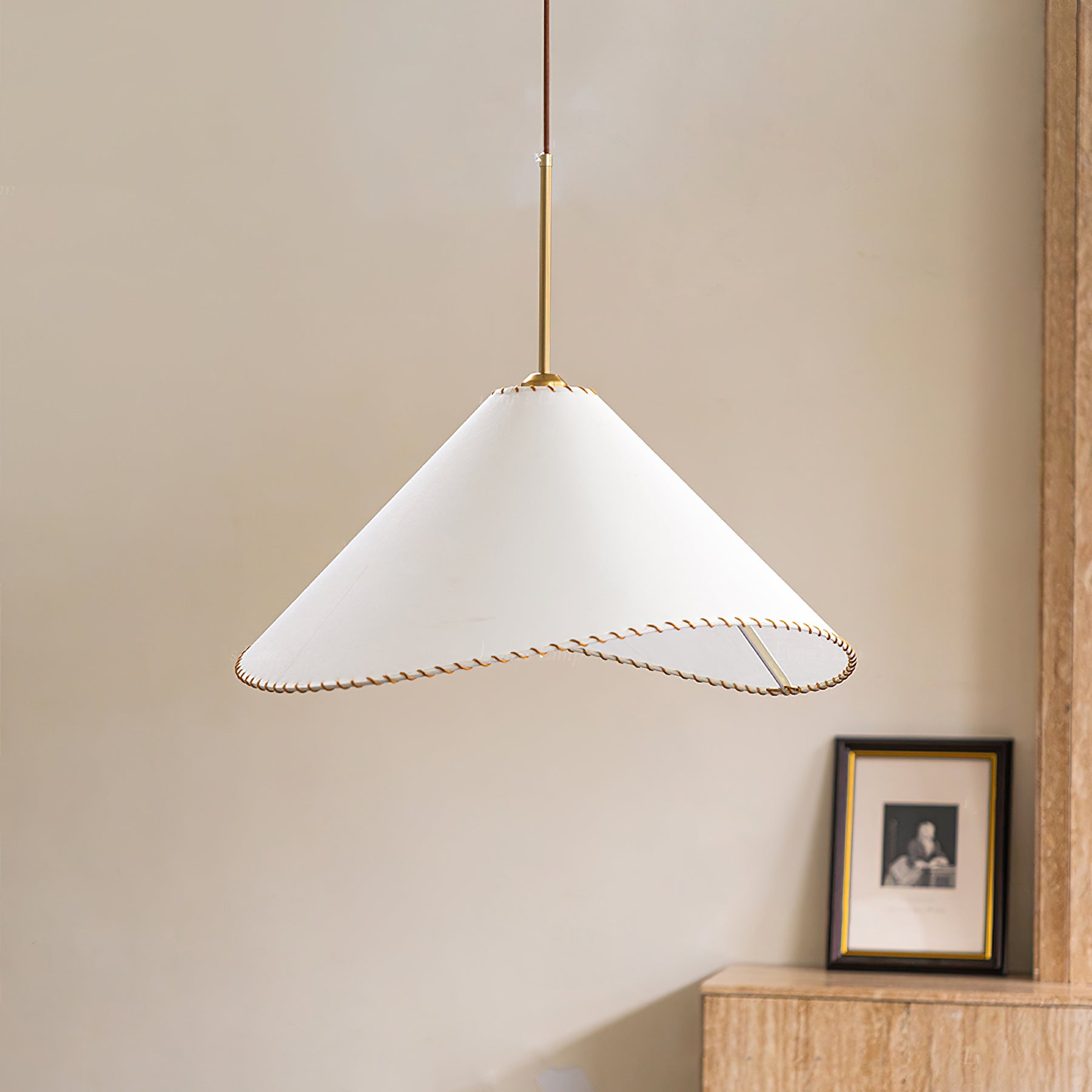 Twisted Shade Pendant Lamp - Cueteks