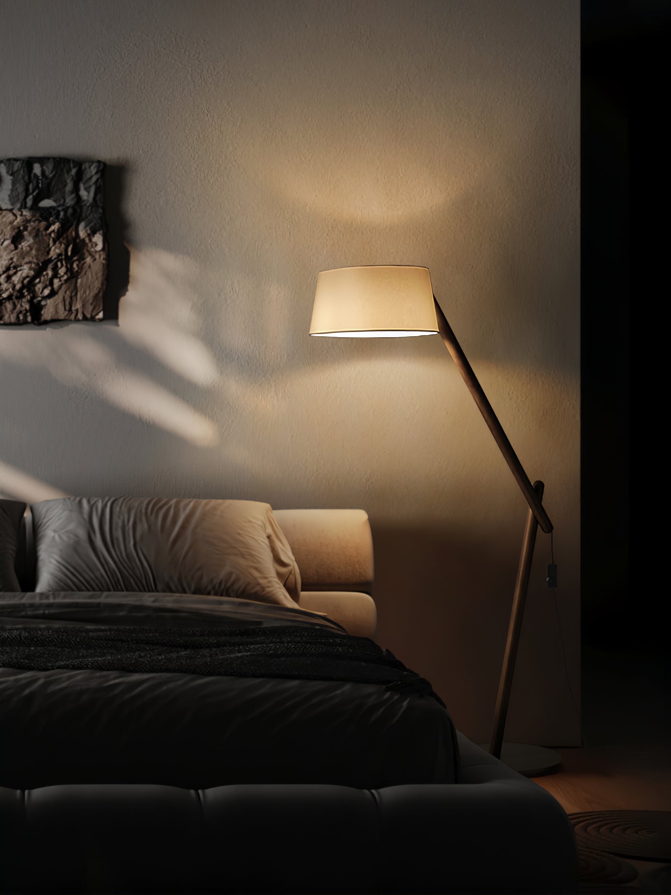 Lean Pivot Floor Lamp - Cueteks