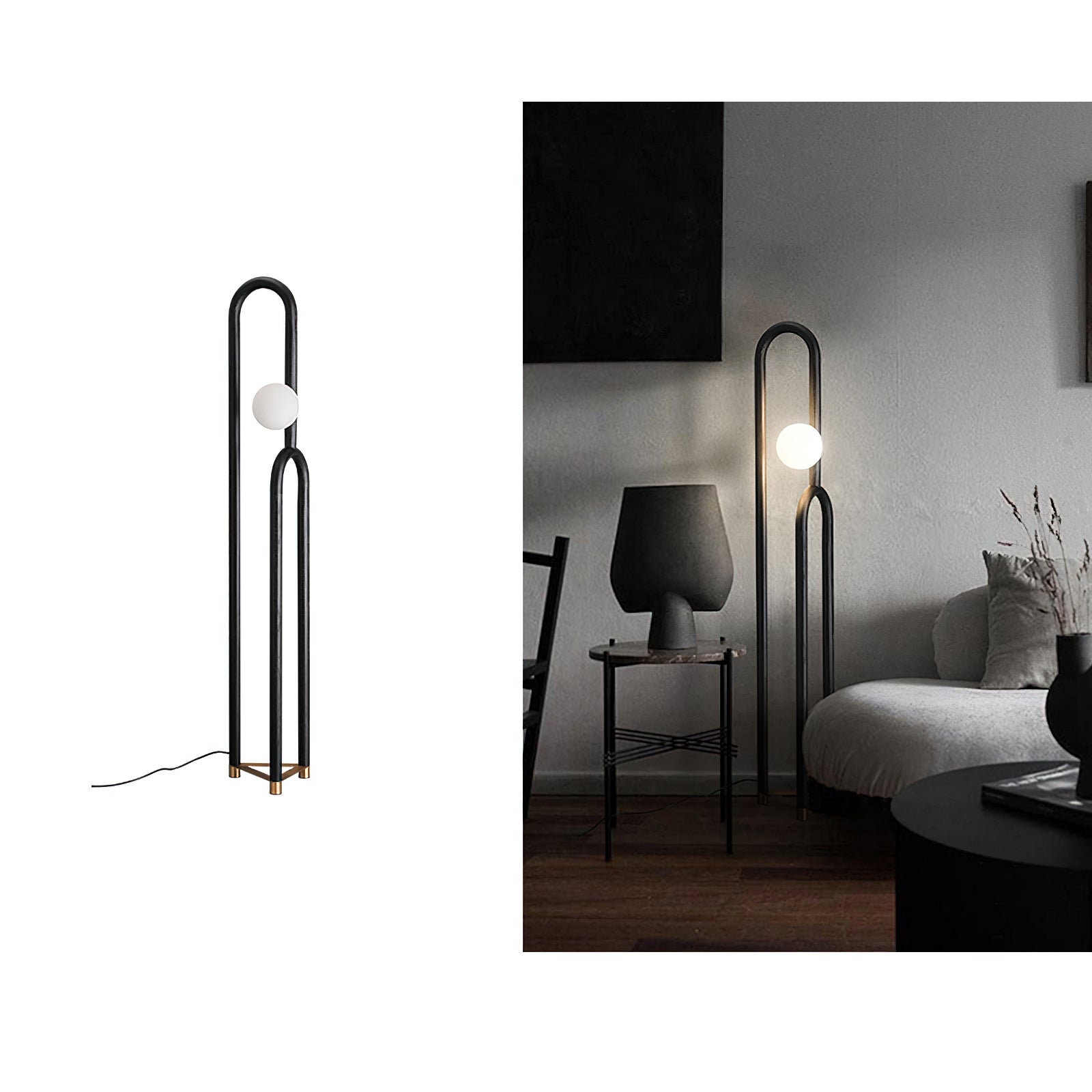 Arc N Floor Lamp - Cueteks