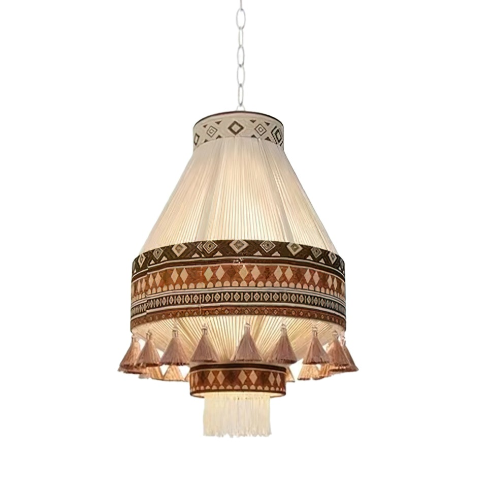 Bohemian Fringe Pendant Lamp - Cueteks