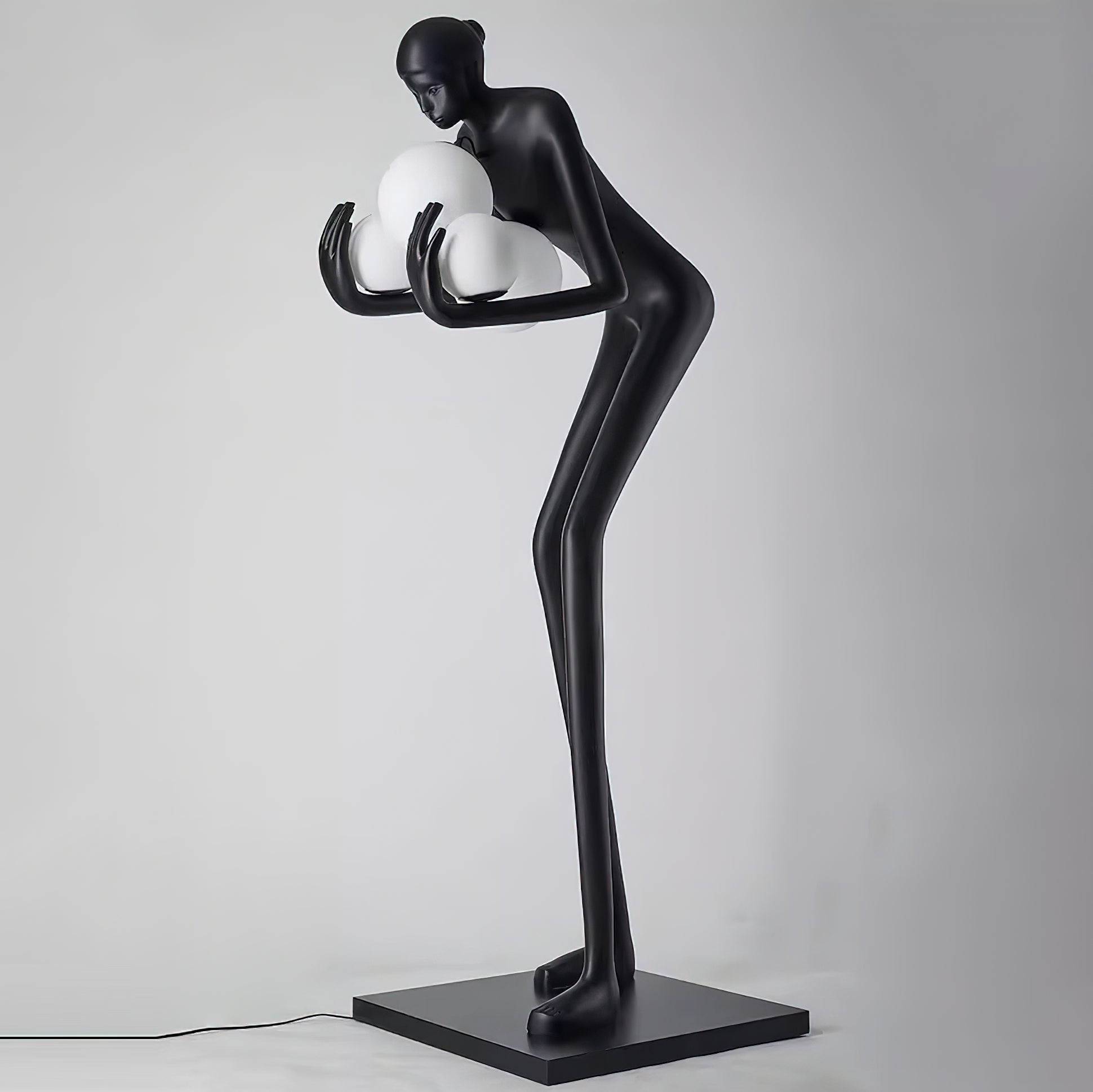 Embrace of Light Sculpture Floor Lamp - Cueteks