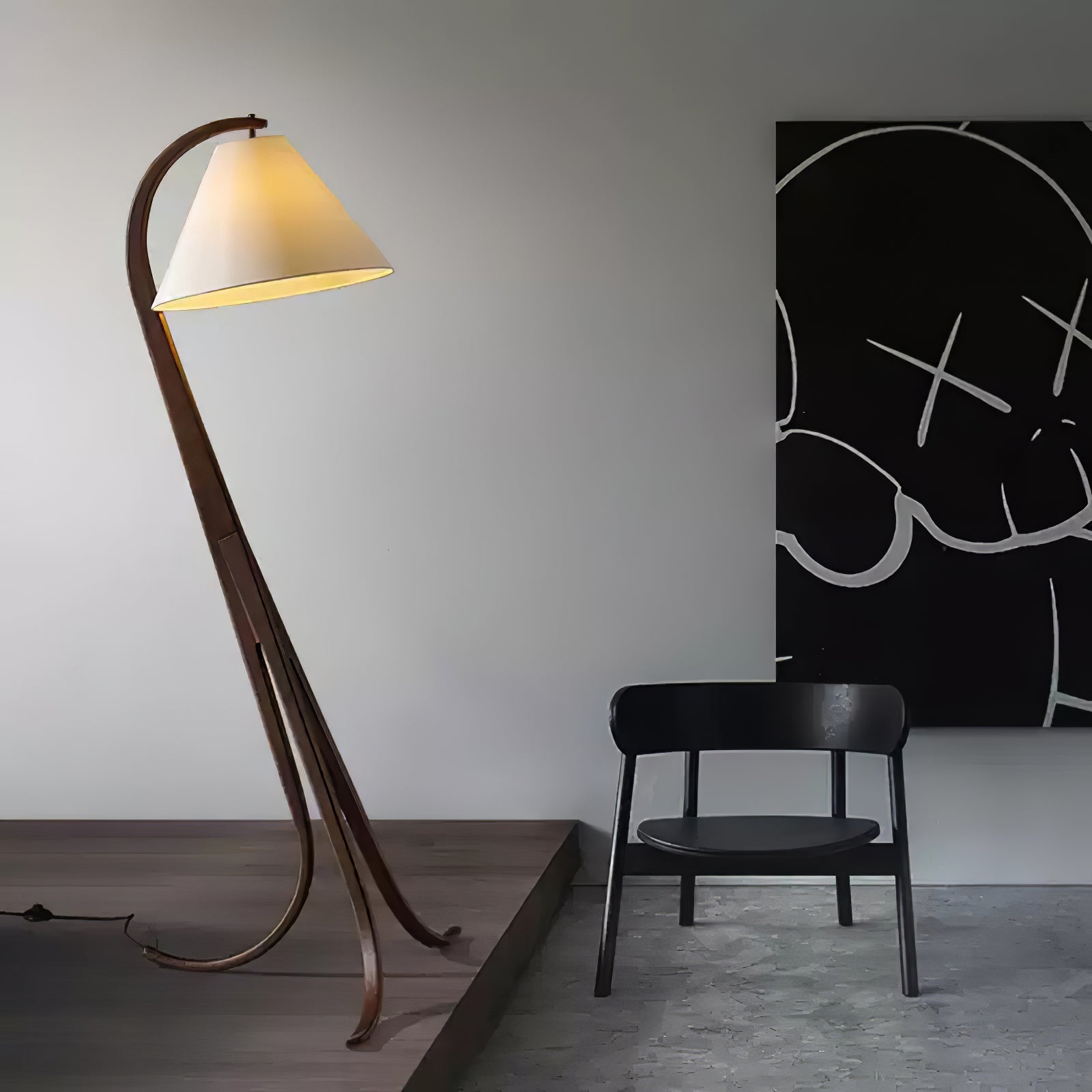 Arcwood Floor Lamp - Cueteks