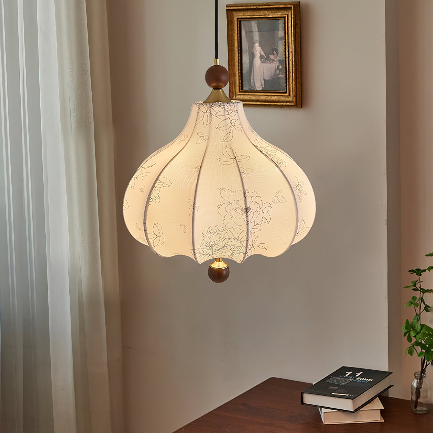 Chestnut Bloom Pendant Lamp - Cueteks