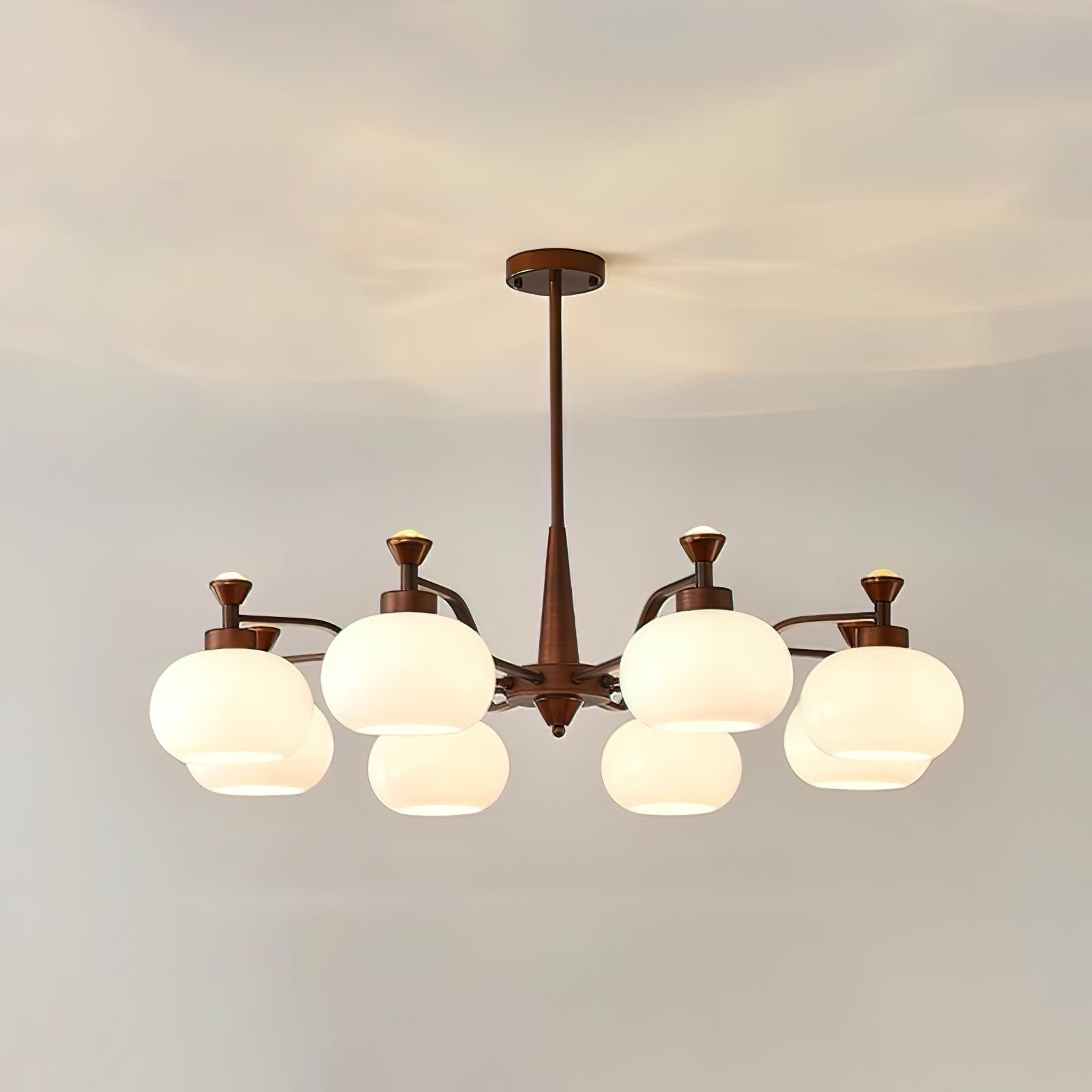 Globe Spotlight Chandelier - Cueteks