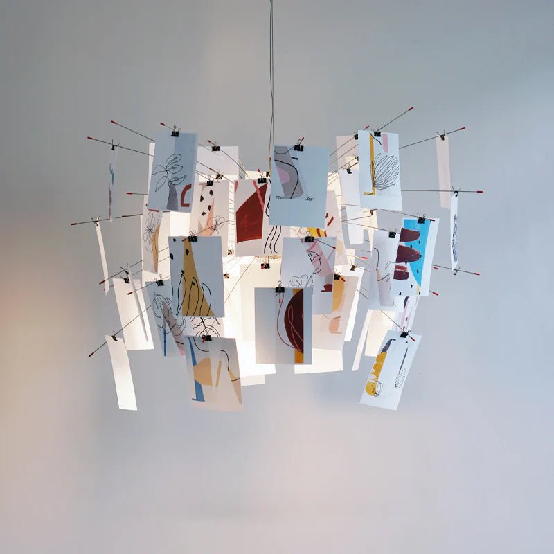 Paper Chandelier - Cueteks