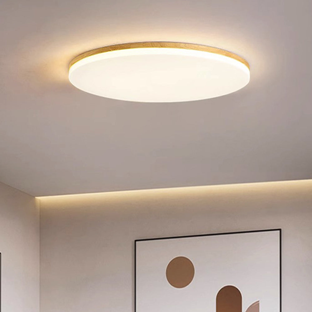 Simple Round Acrylic LED Ceiling Light - Cueteks