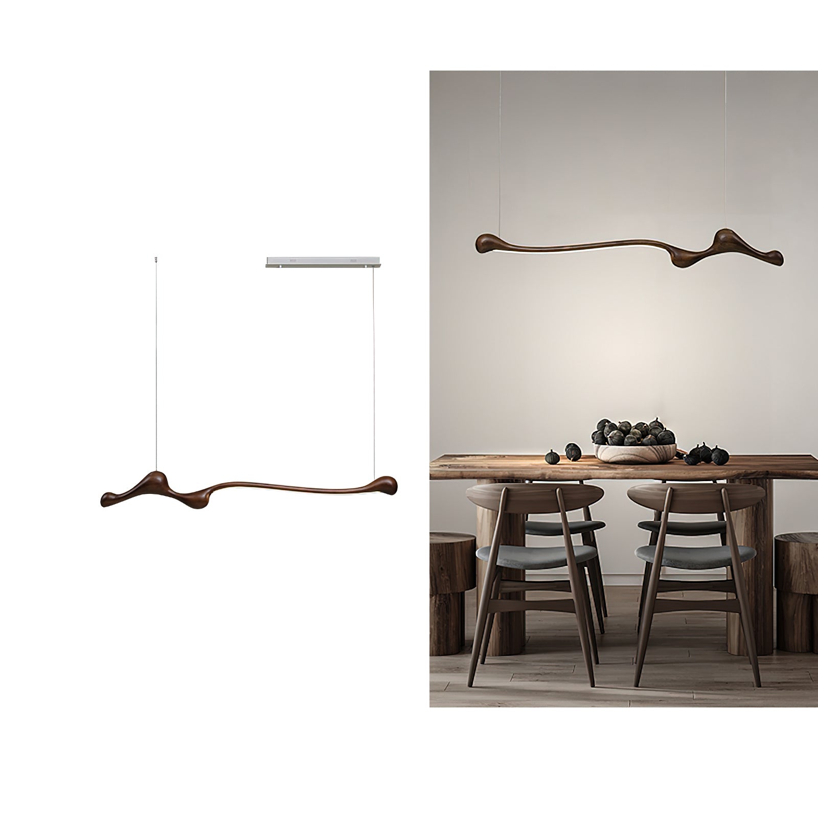 Curva Pendant Lamp - Cueteks