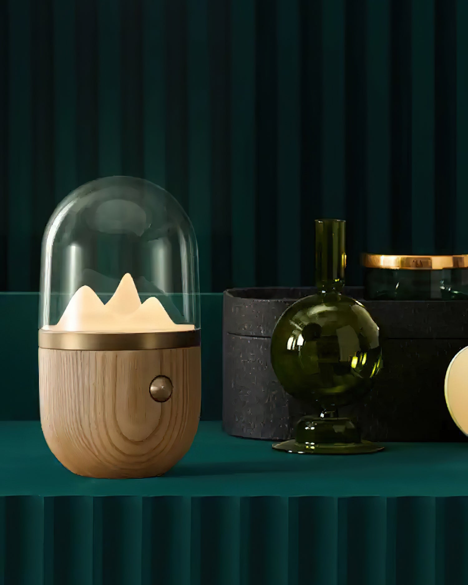 Mountain Peak Night Table Lamp - Cueteks
