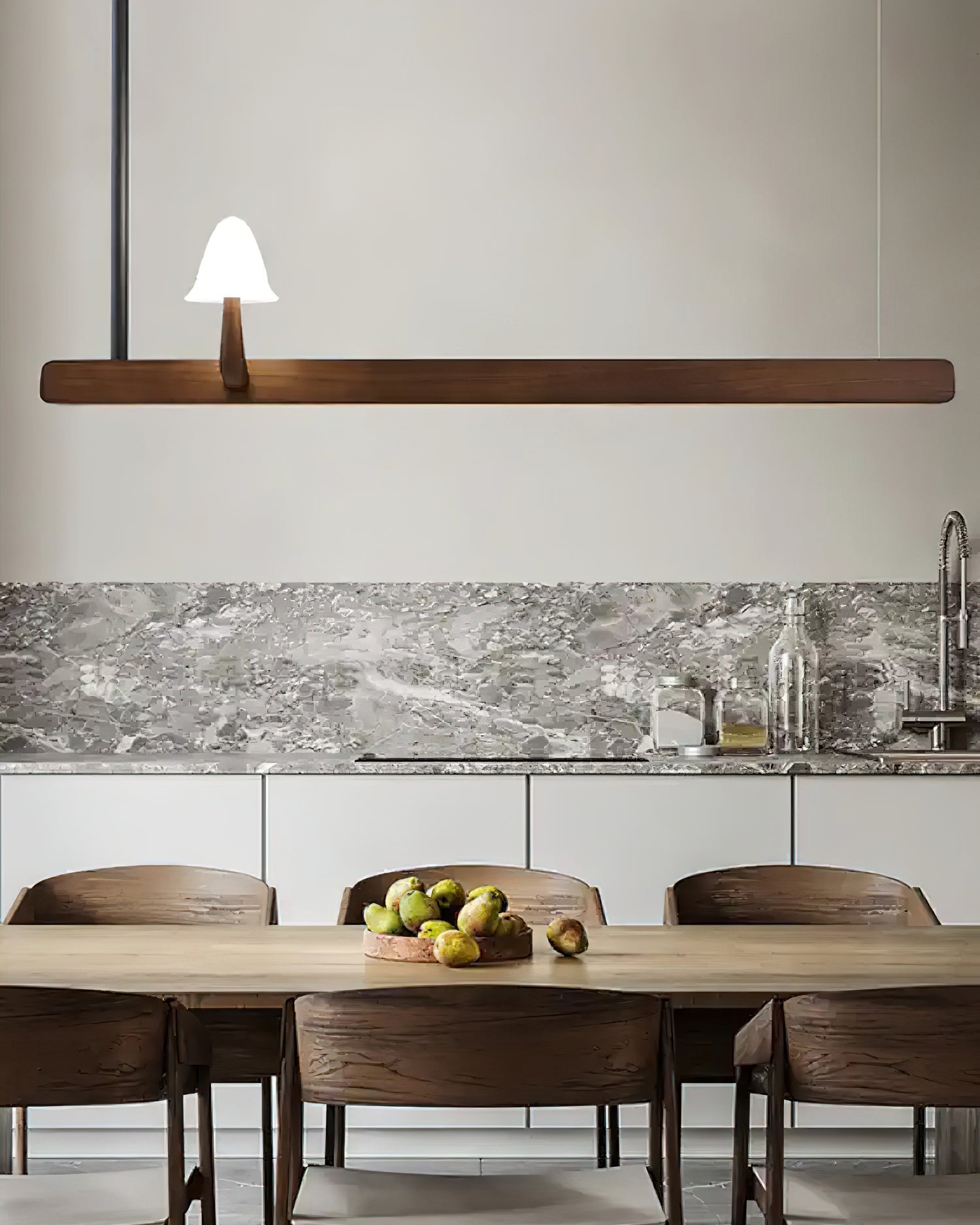 Mushroom Beam Chandelier - Cueteks