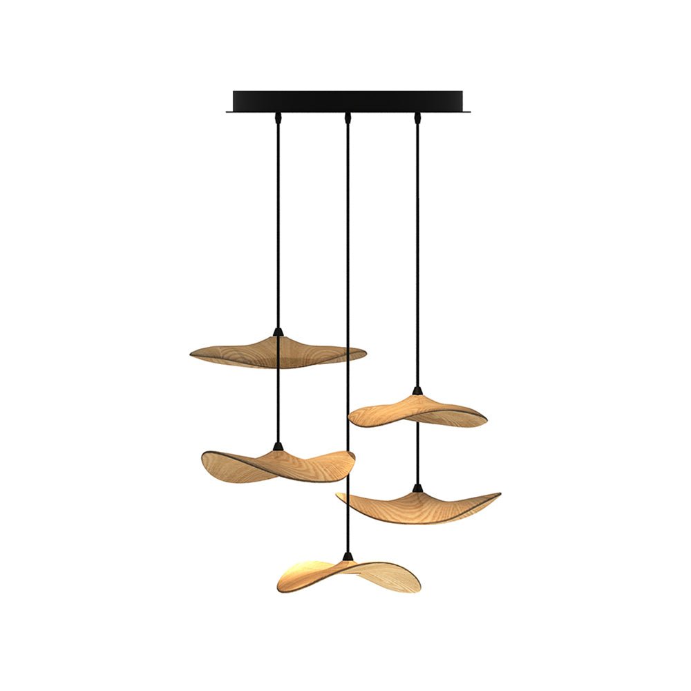 Empty Leaf Chandelier - Cueteks