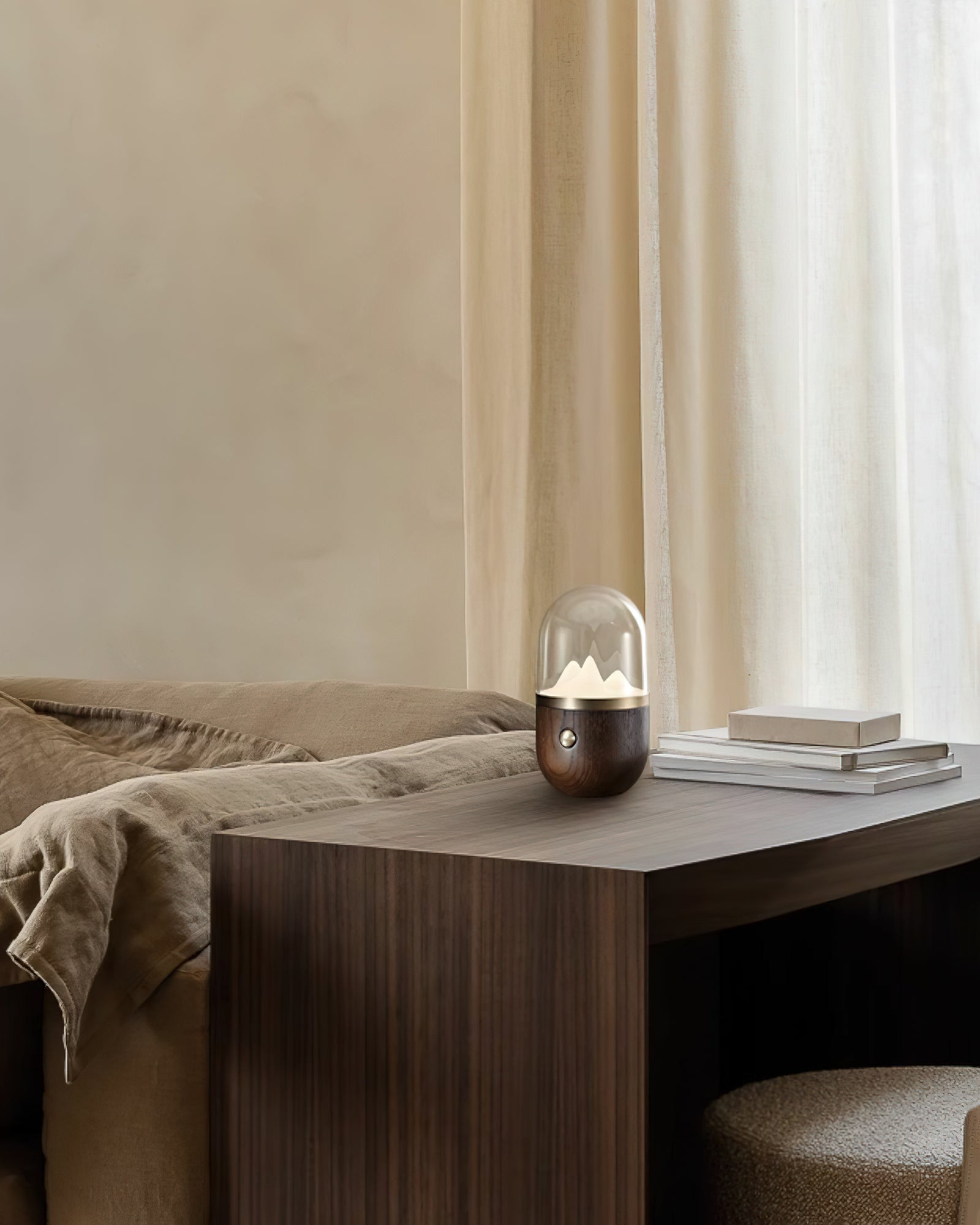Mountain Peak Night Table Lamp - Cueteks