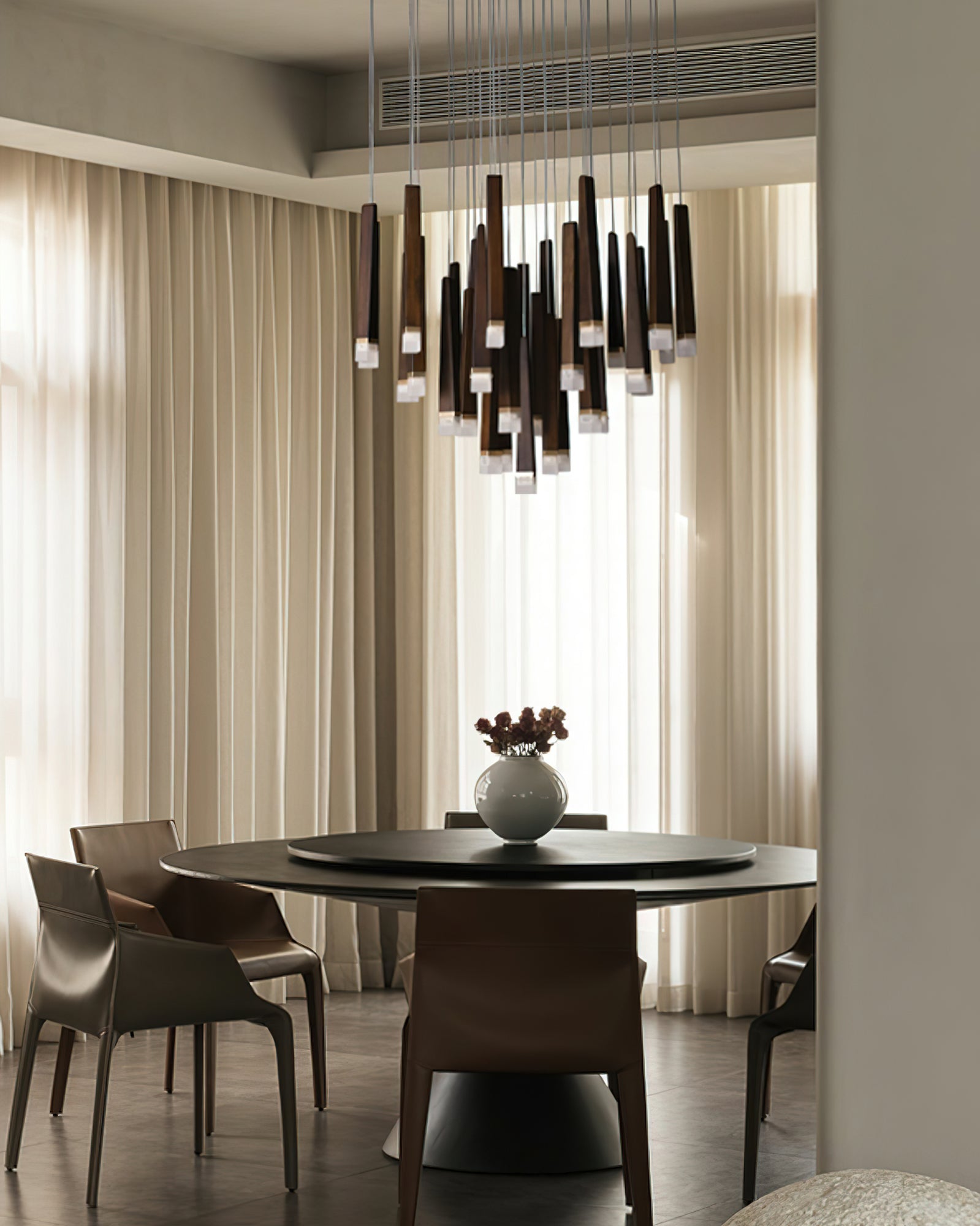 Firewood Stick Chandelier - Cueteks
