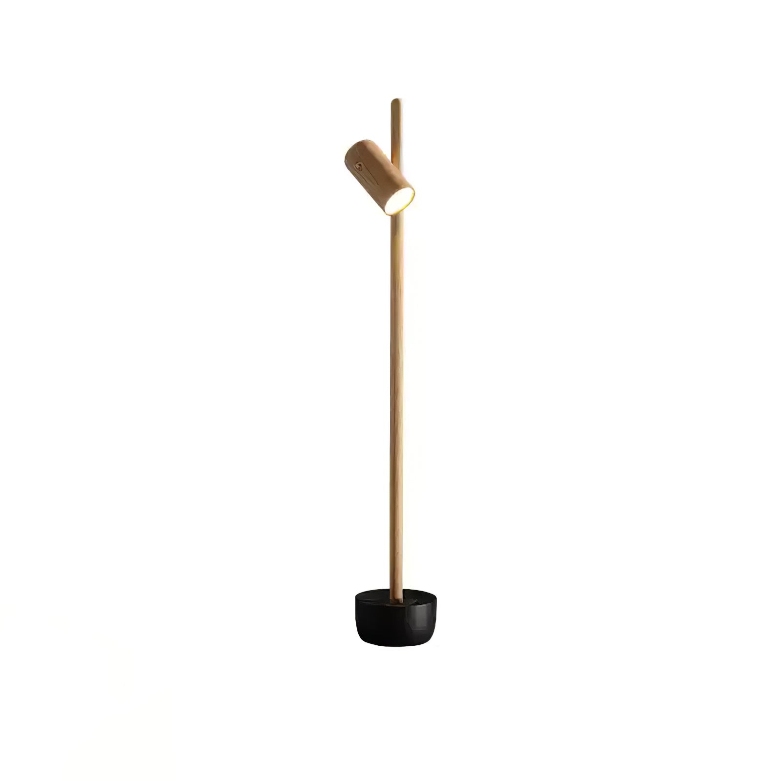 Spotlight Wood Floor Lamp - Cueteks