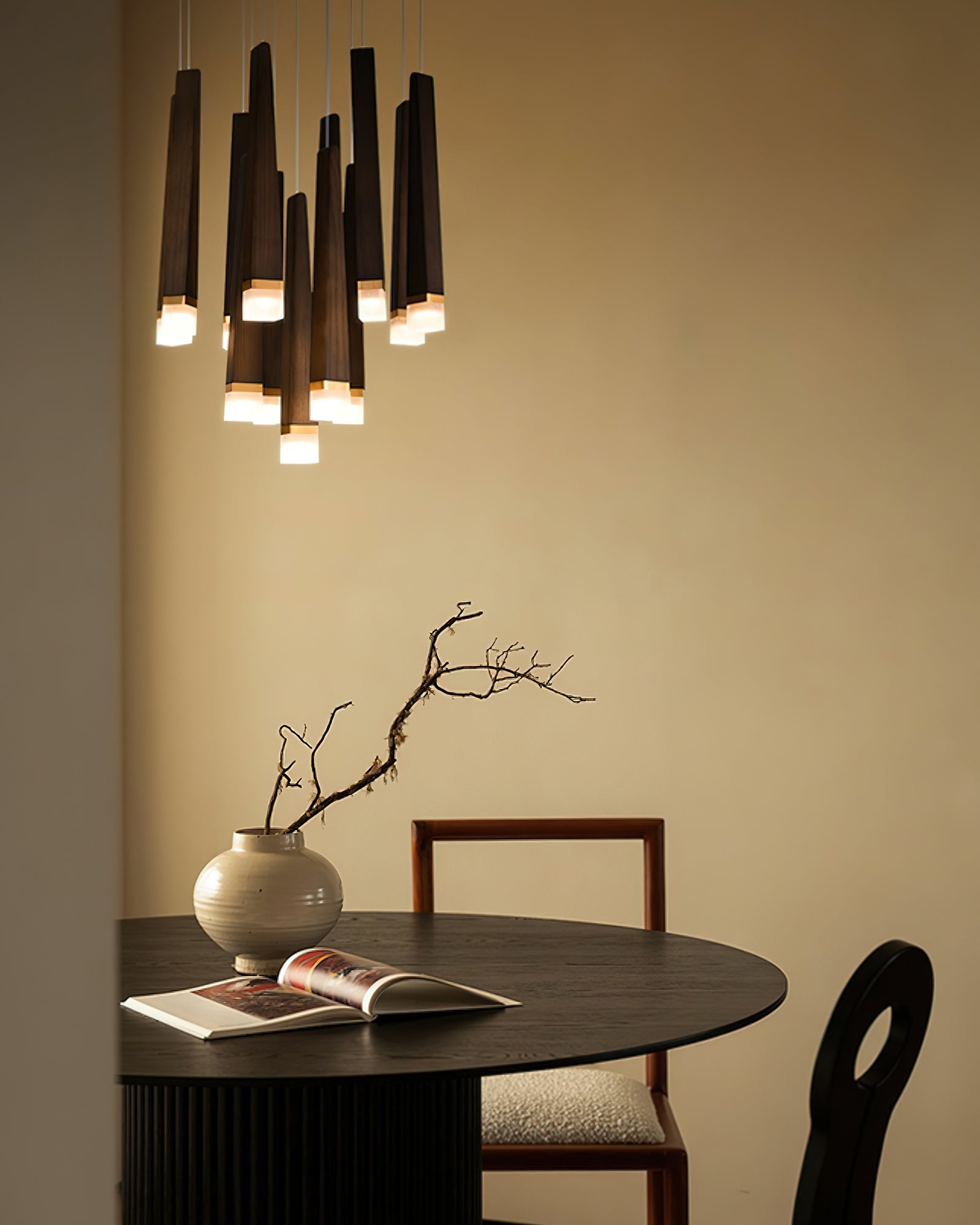 Firewood Stick Chandelier - Cueteks