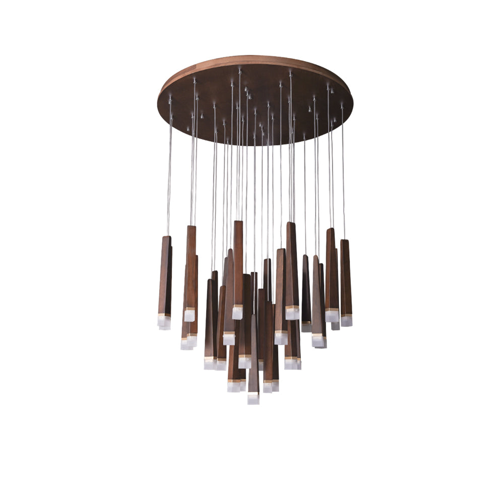 Firewood Stick Chandelier - Cueteks