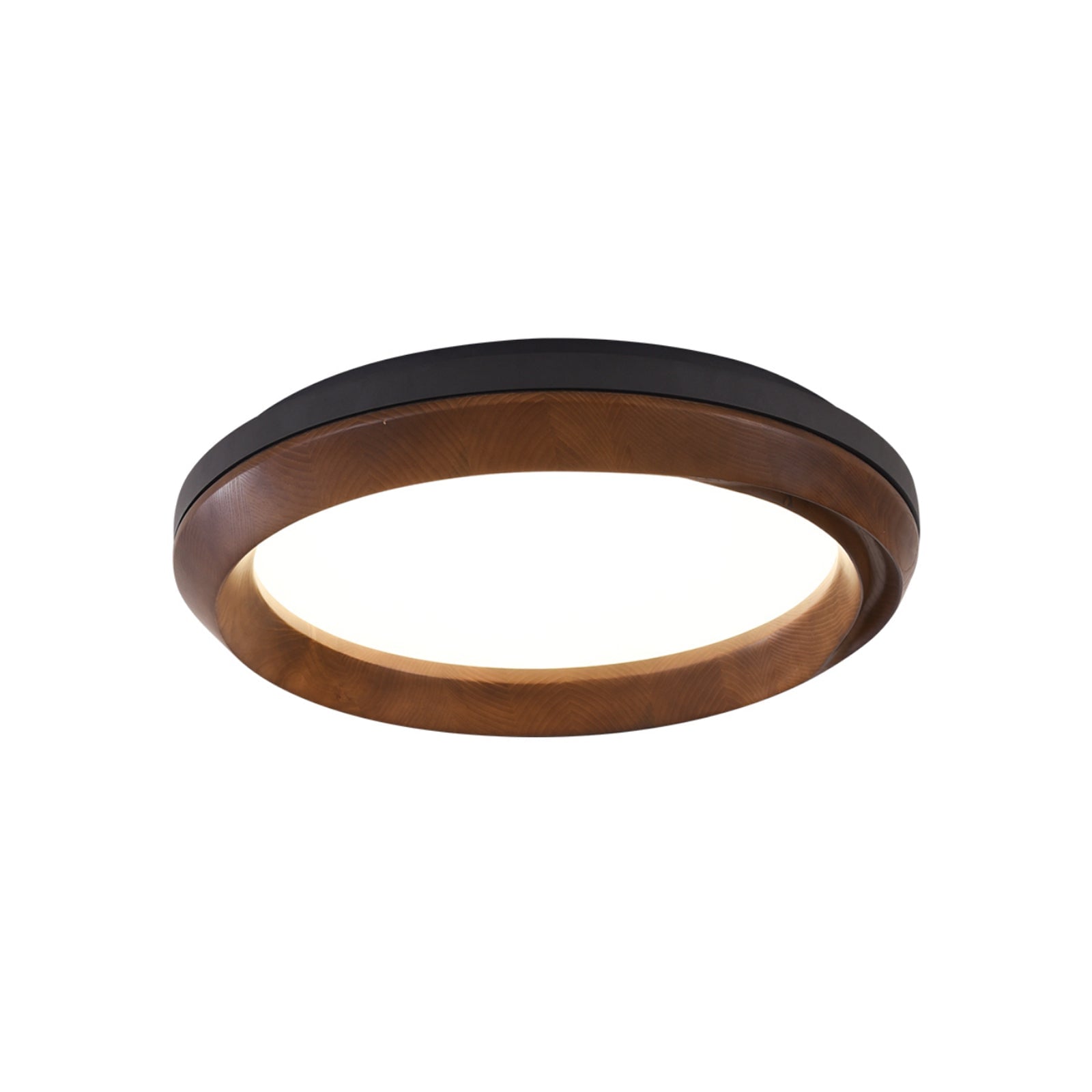 Ripple Wood Ceiling Light - Cueteks