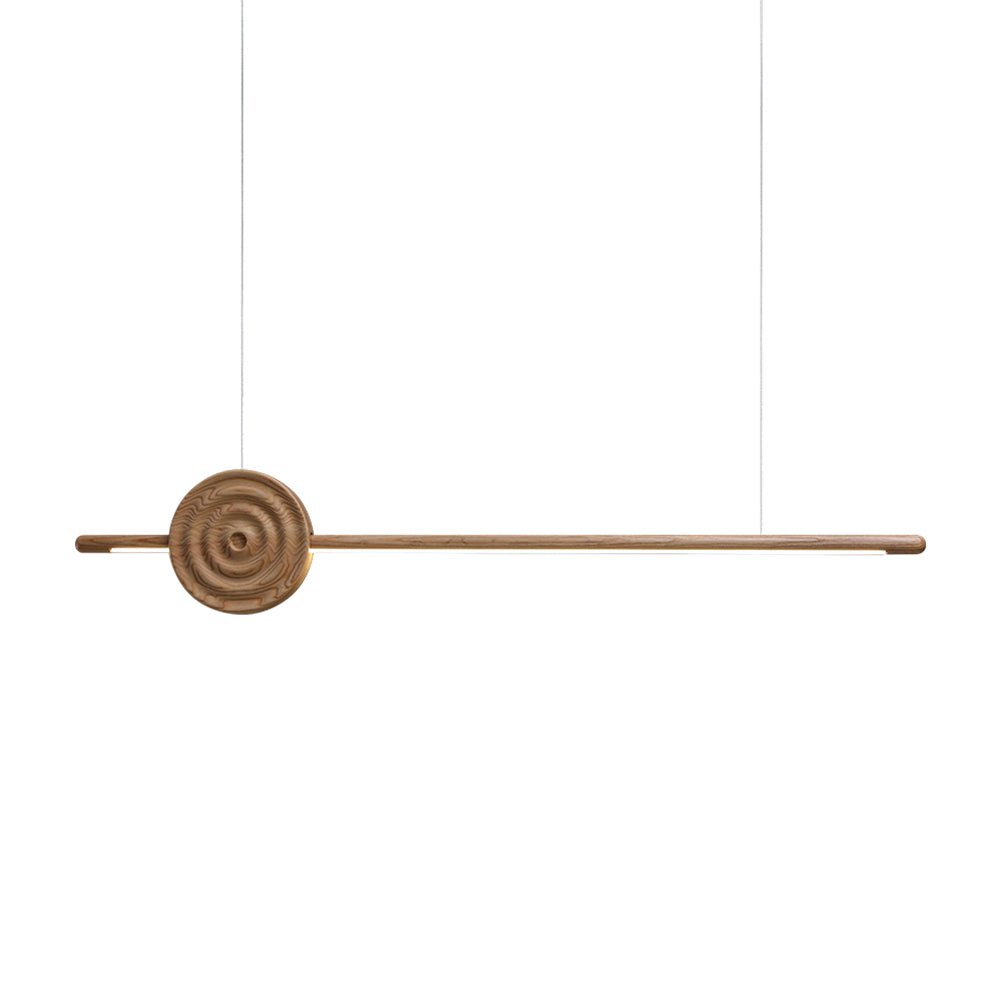 Erhu Wood Chandelier - Cueteks