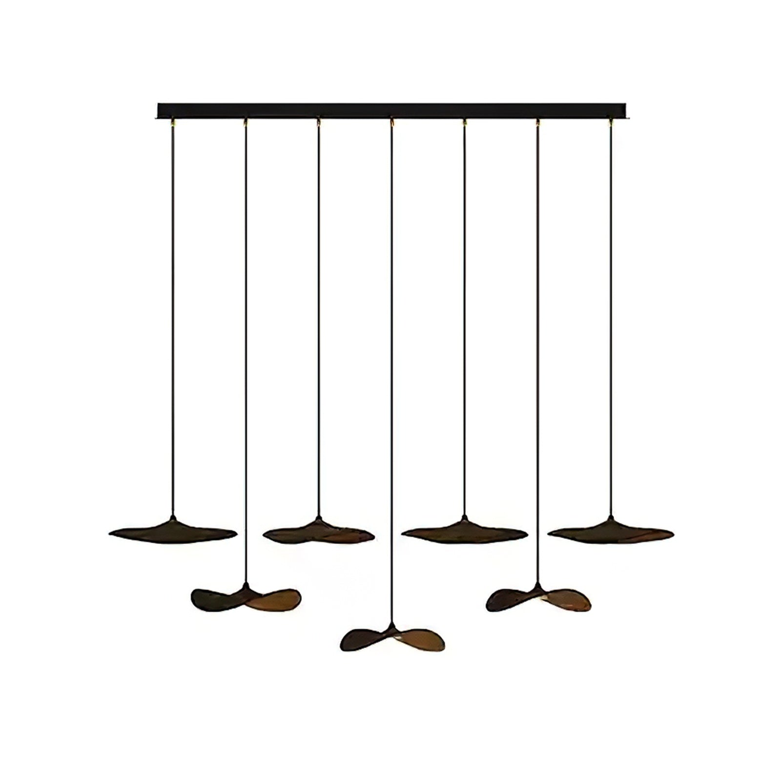 Empty Leaf Chandelier - Cueteks