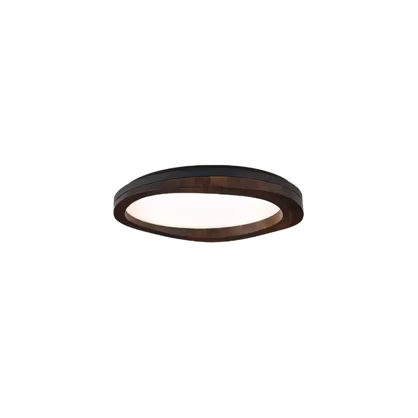 Timber Round Wood Ceiling Lamp - Cueteks