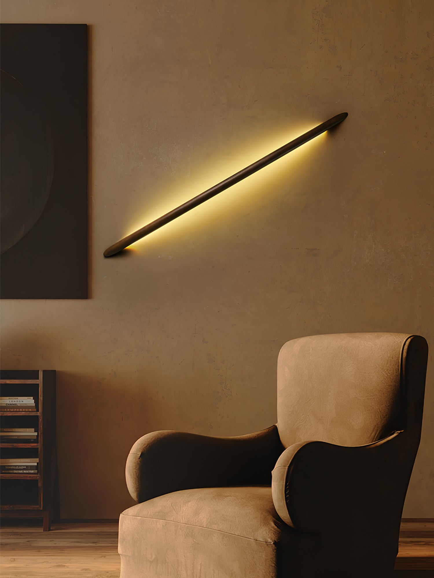 Linea Wood Wall Light - Cueteks