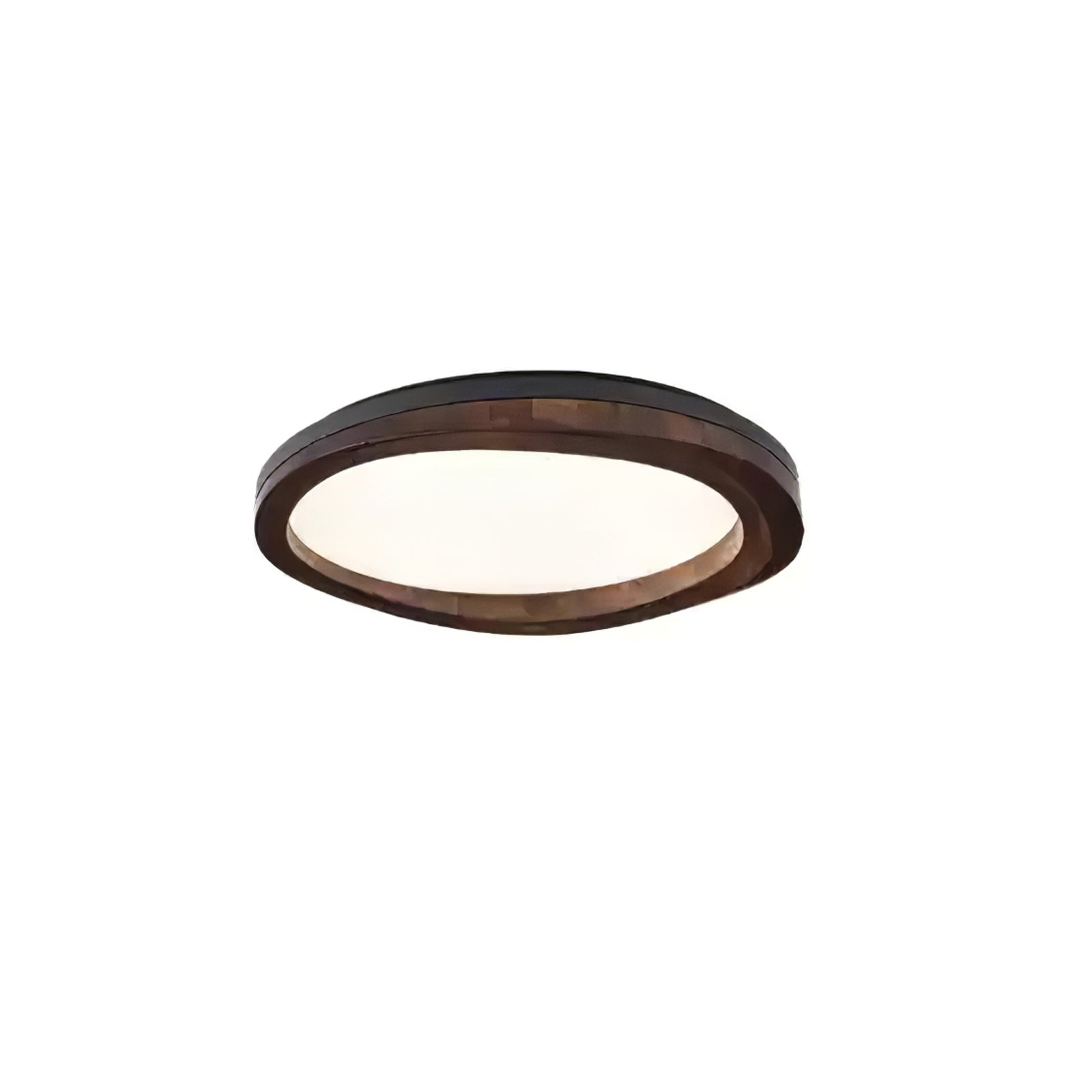 Timber Round Wood Ceiling Lamp - Cueteks