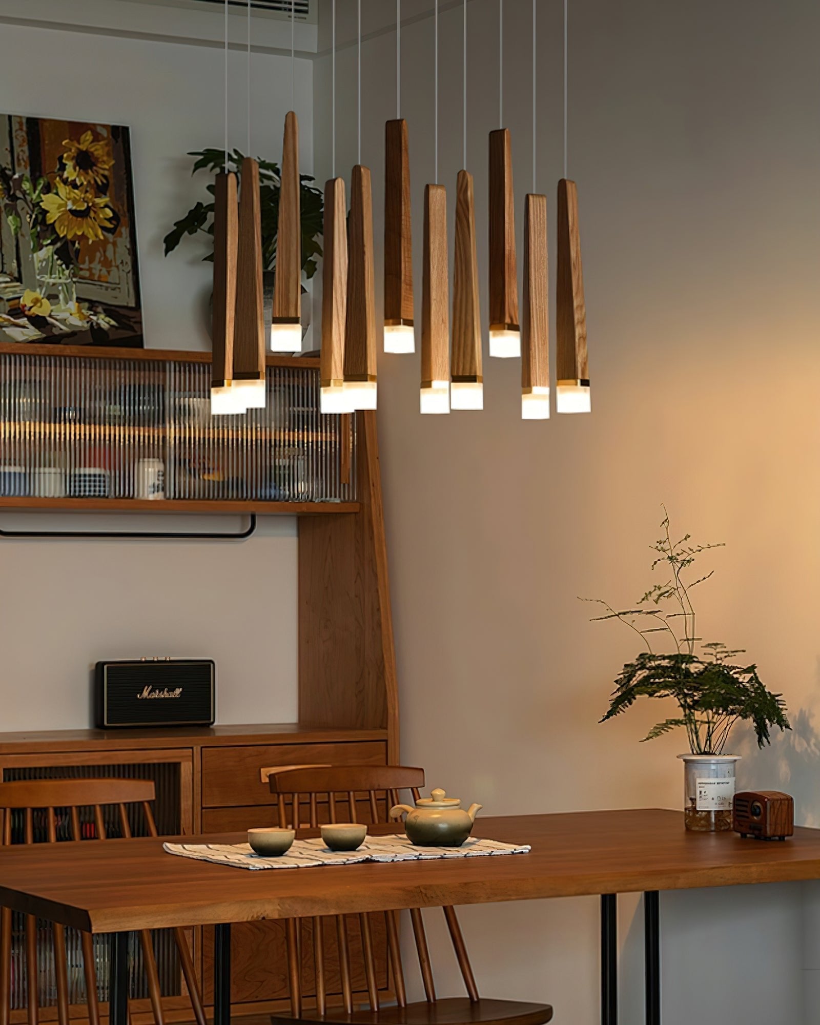Firewood Stick Chandelier - Cueteks