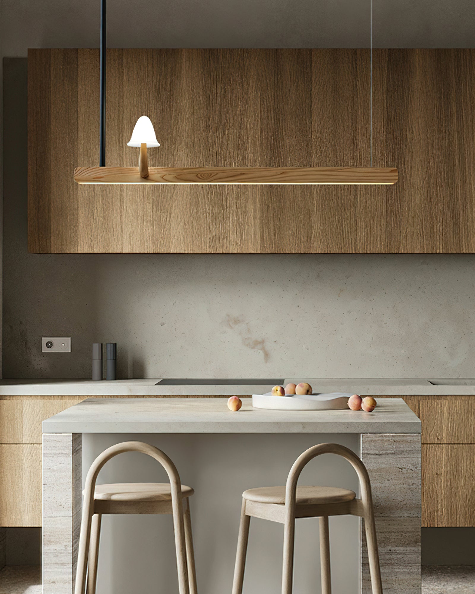 Mushroom Beam Chandelier - Cueteks