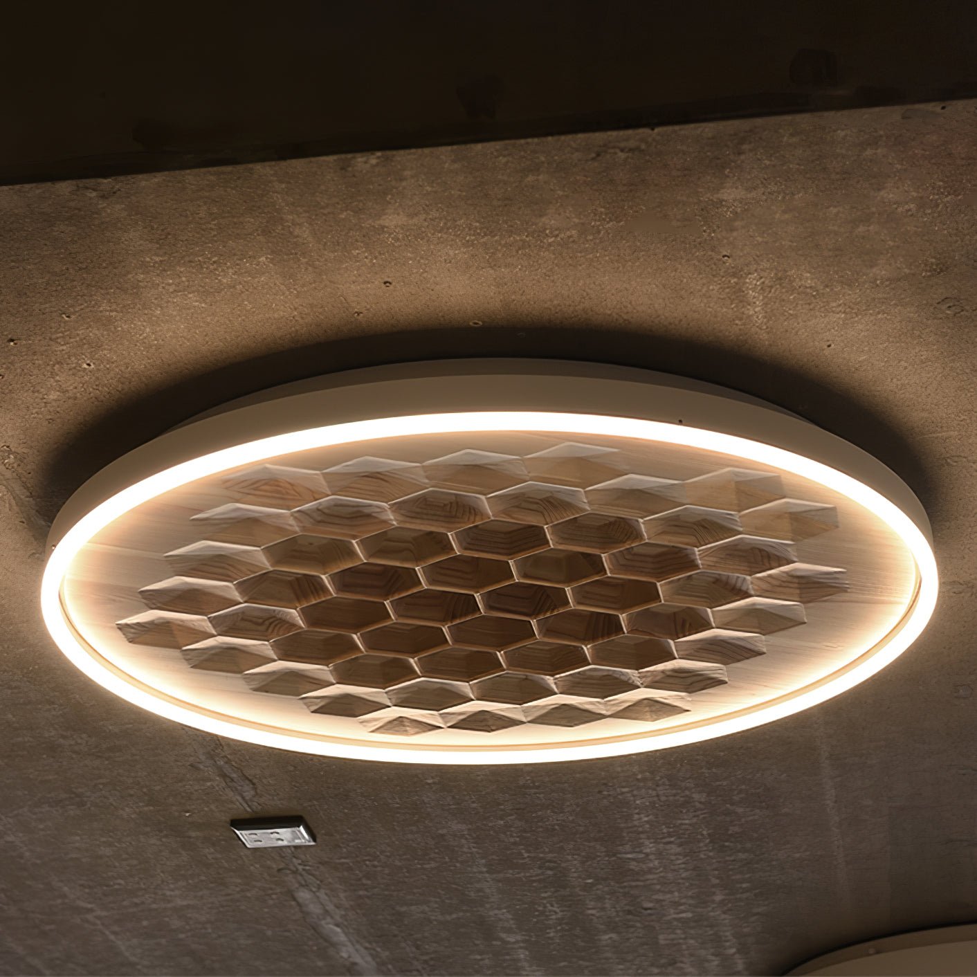 Heartwood Ceiling Lamp - Cueteks