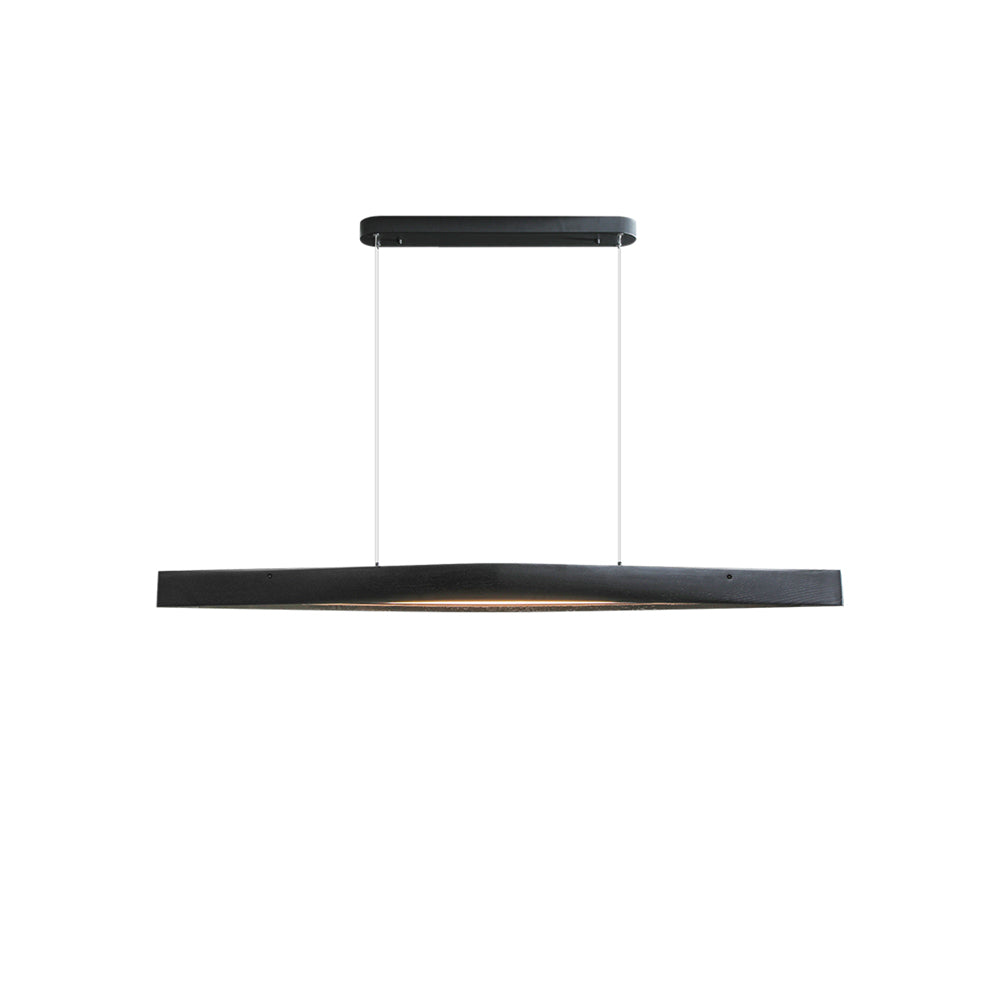 Horizon Linear Wood Pendant Lamp - Cueteks