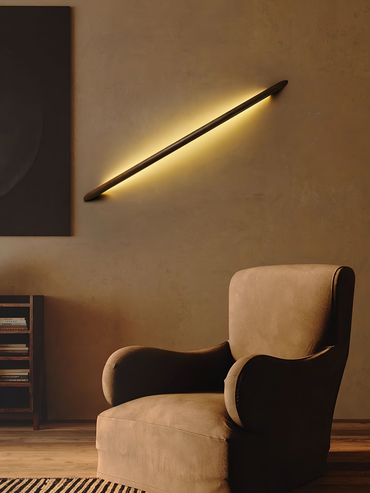 Linea Wood Wall Light - Cueteks