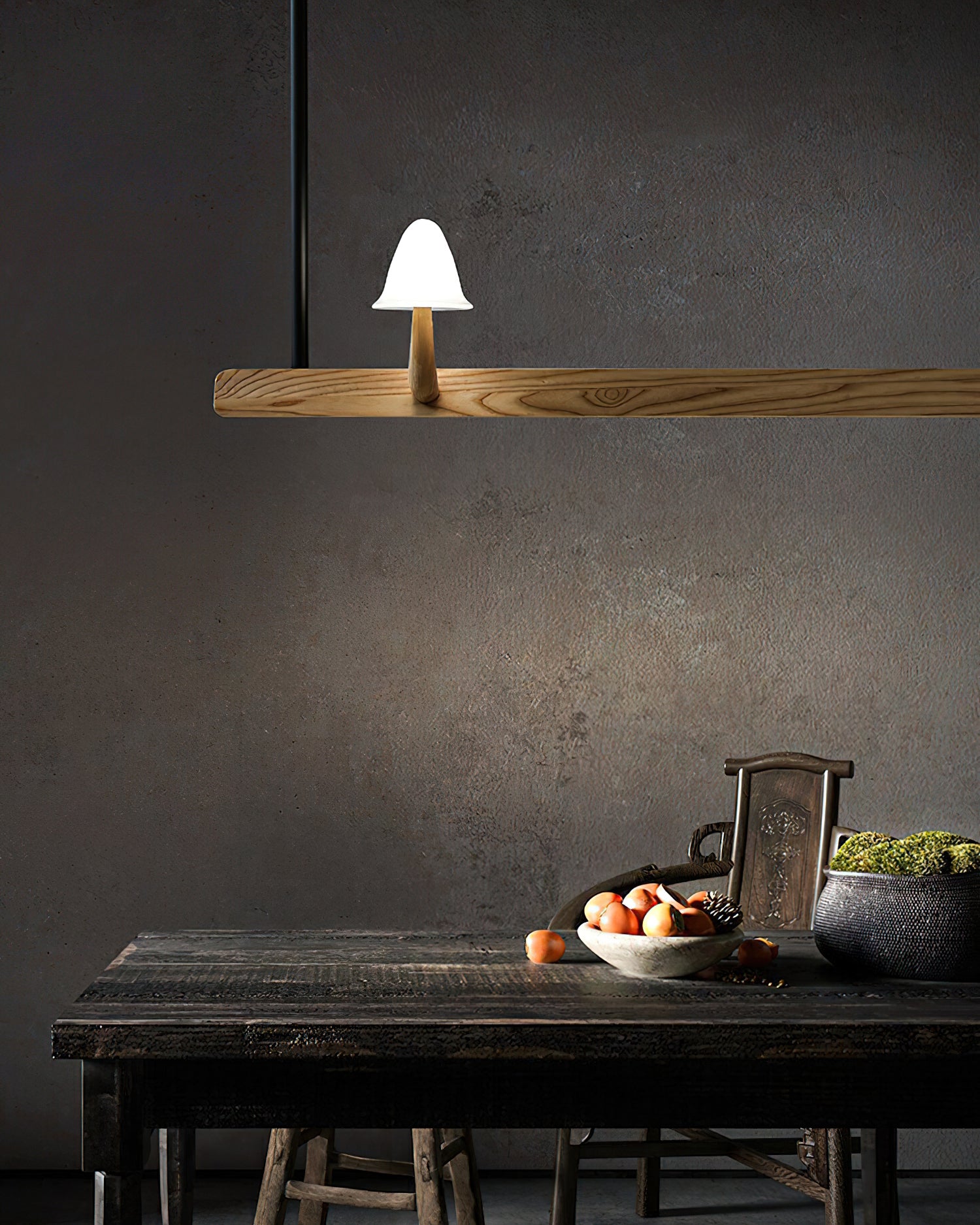 Mushroom Beam Chandelier - Cueteks