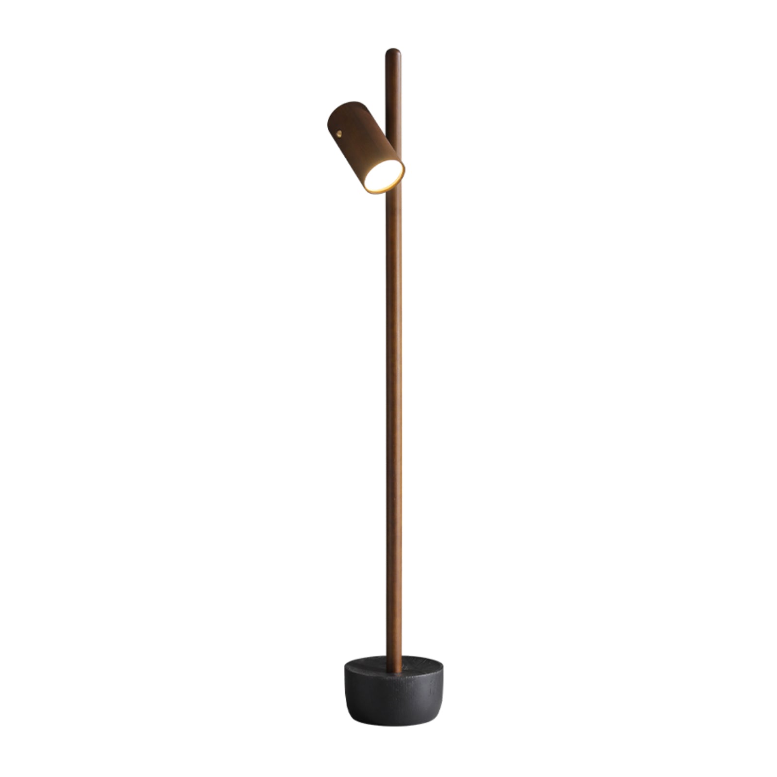 Spotlight Wood Floor Lamp - Cueteks