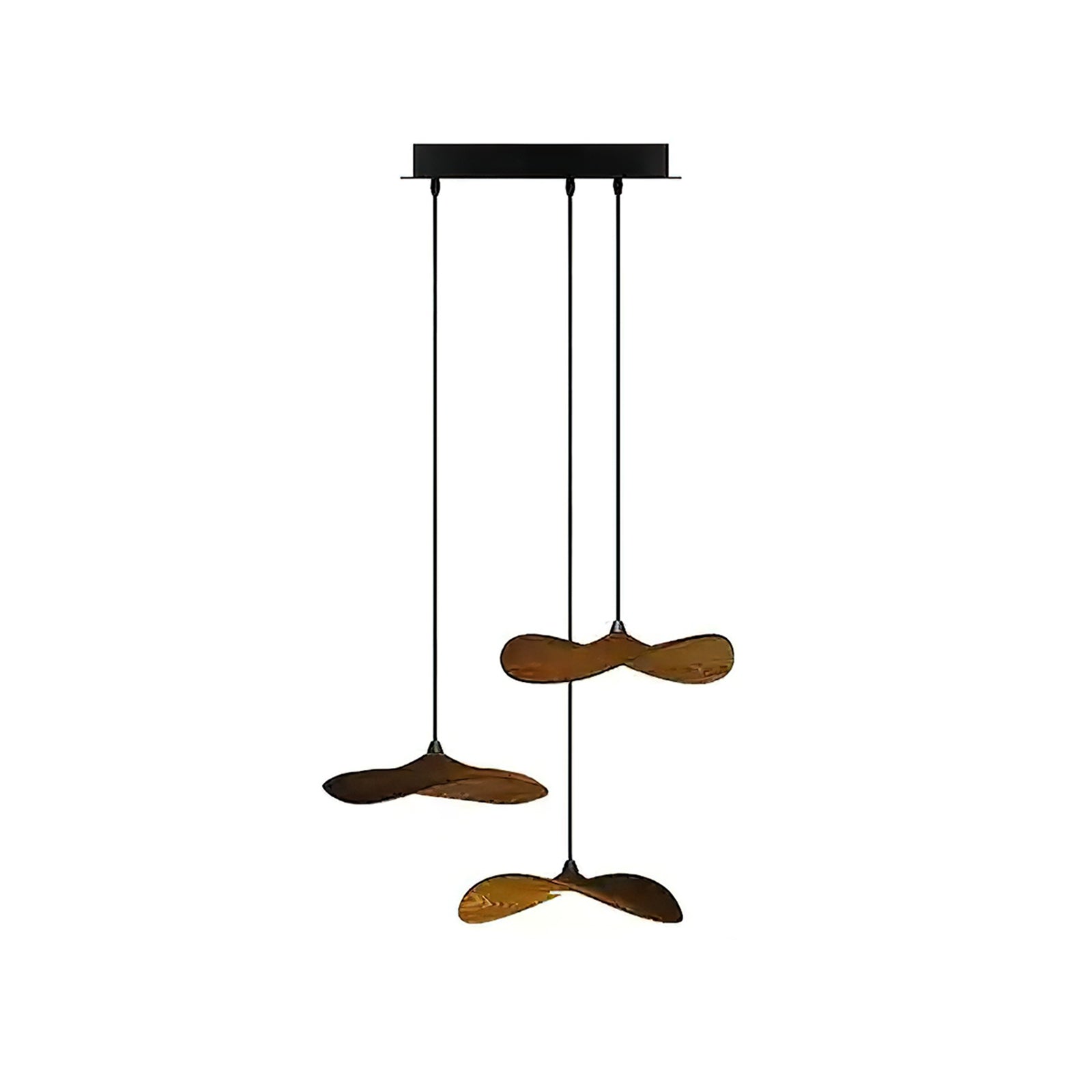 Empty Leaf Chandelier - Cueteks