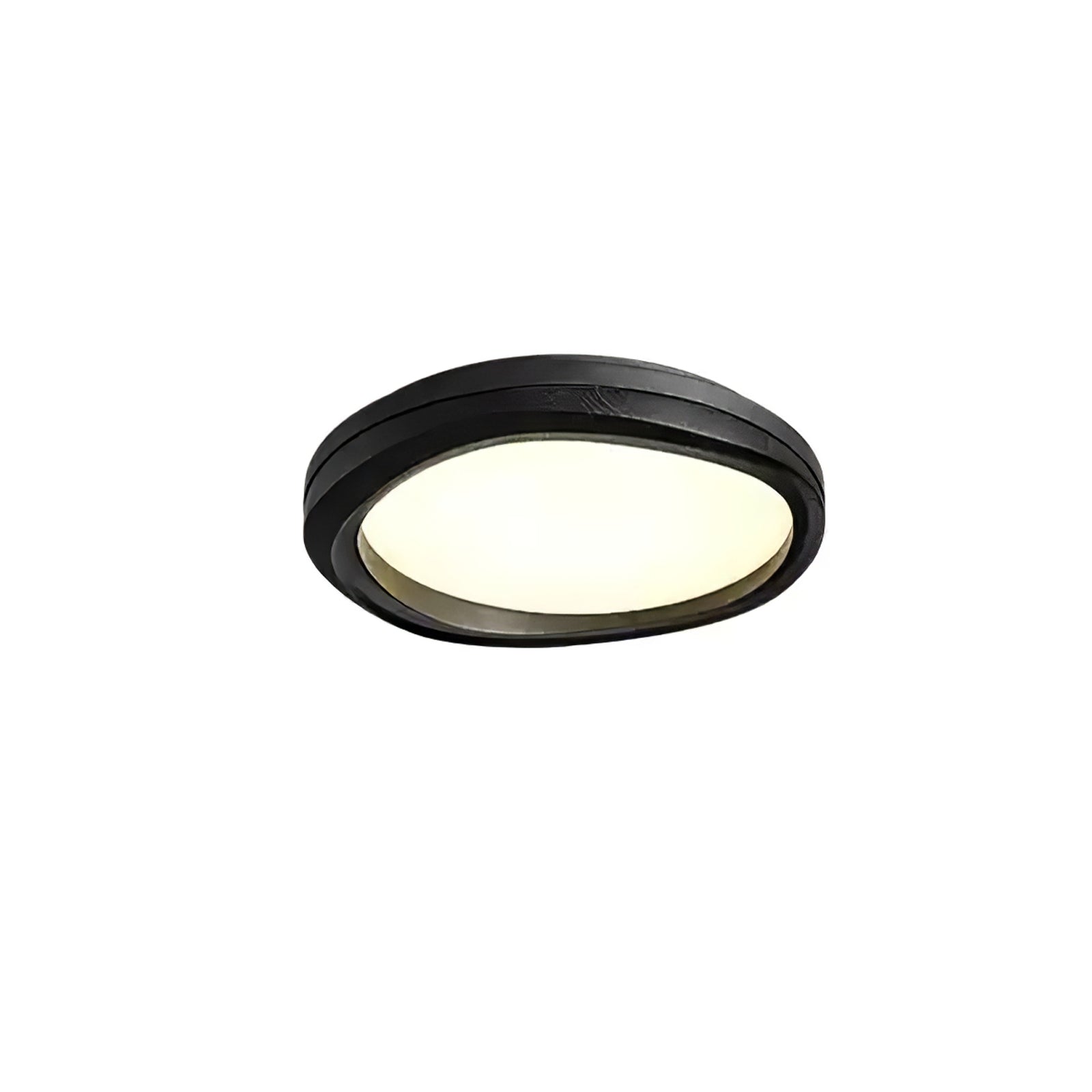 Timber Round Wood Ceiling Lamp - Cueteks