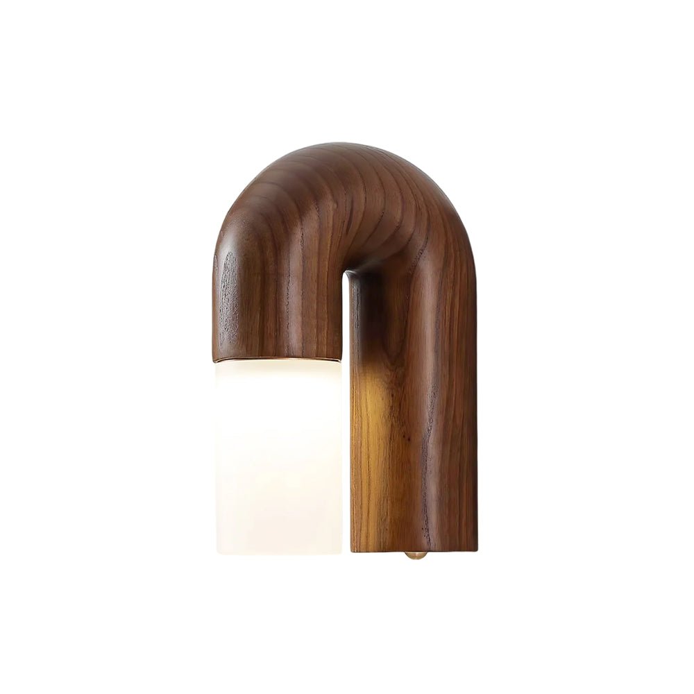 Arcus Wood Wall Lamp - Cueteks