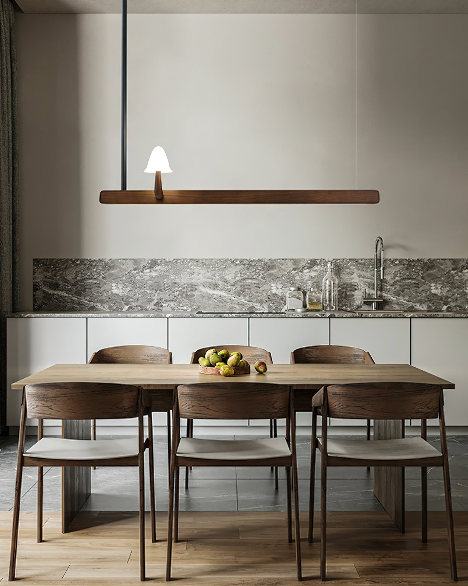 Mushroom Beam Chandelier - Cueteks