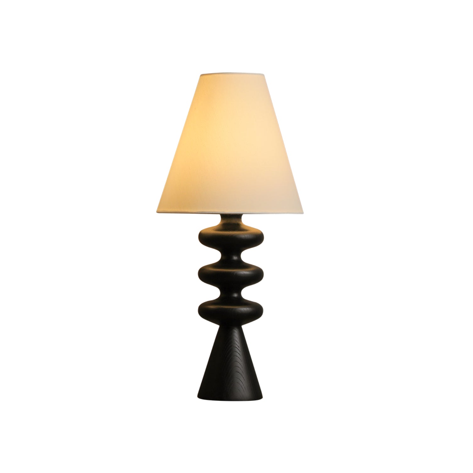 Ripple Wood Table Lamp - Cueteks